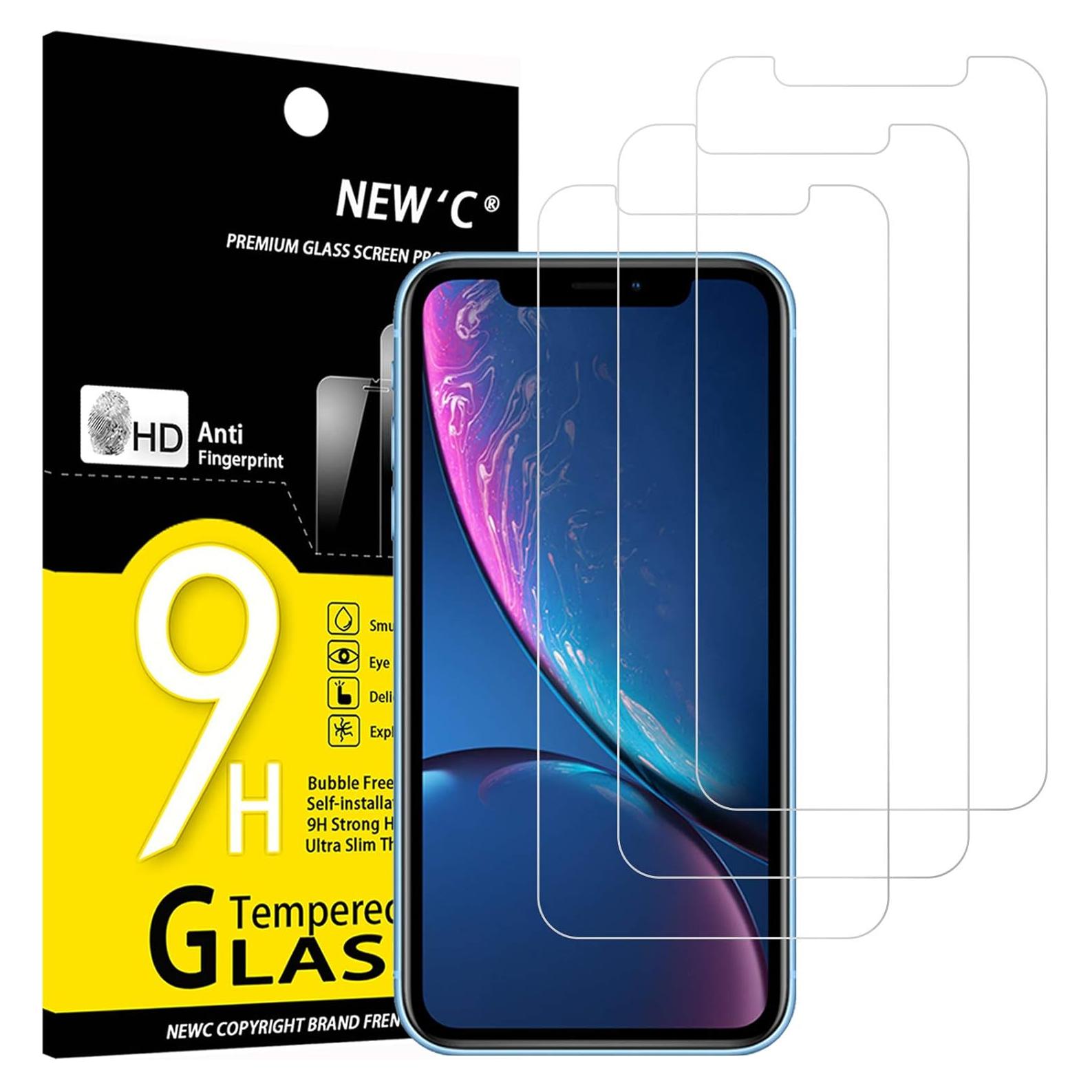 Protector de Pantalla Vidrio Templado NEW'C para iPhone 11/XR 6.1"