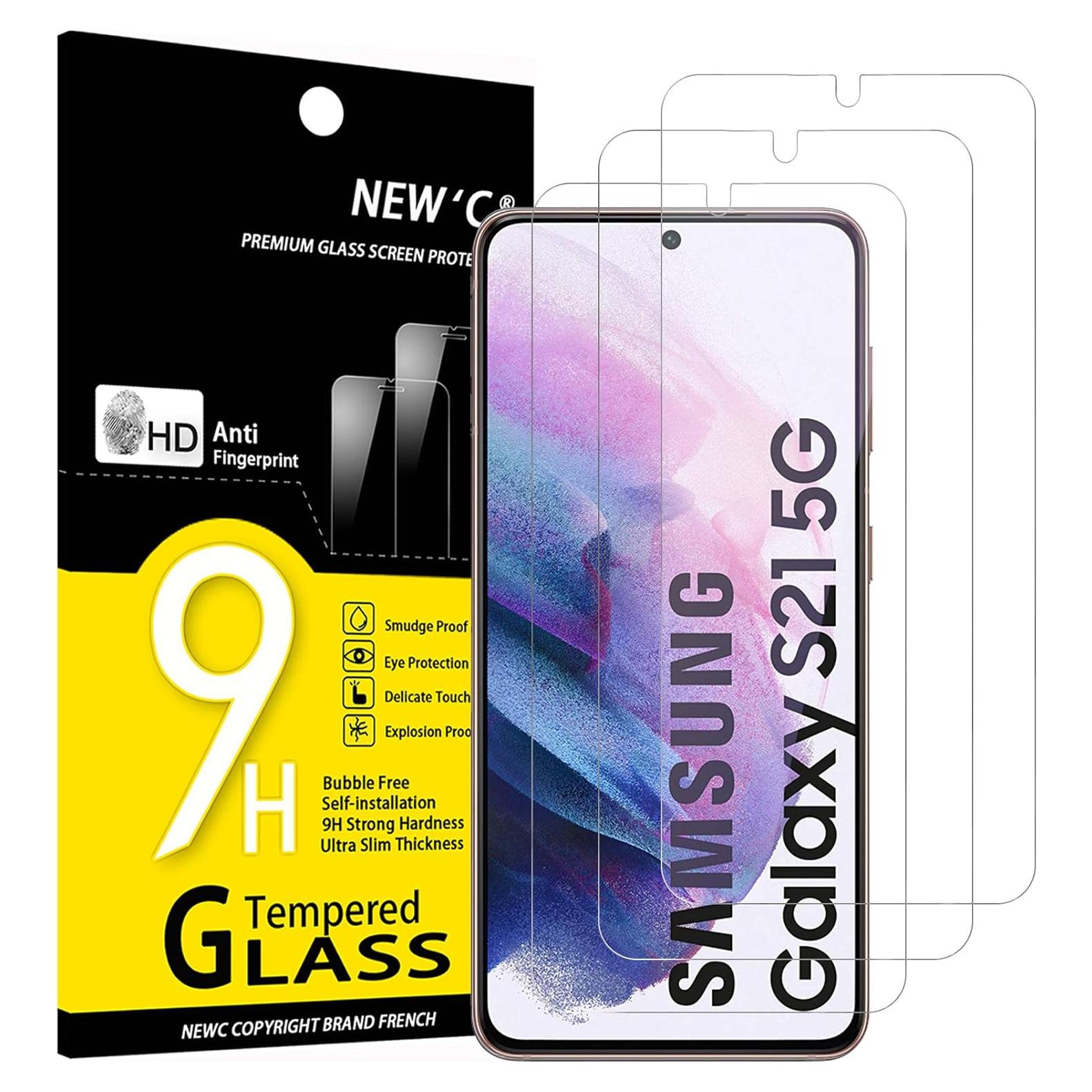 Protector de Pantalla Vidrio Templado NEW'C para Samsung S21 5G