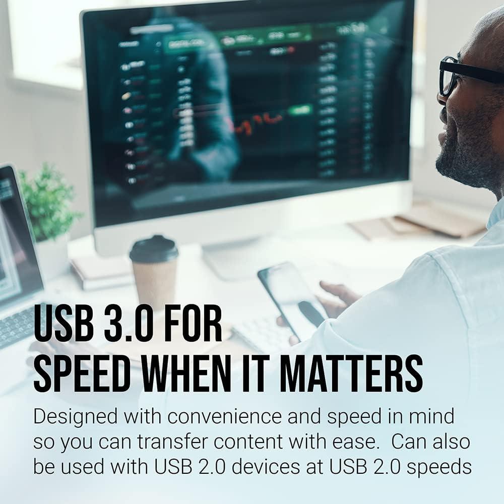 PNY Turbo Attaché 3 USB 3.0 128GB 5-Pack Gris - 100MB/s