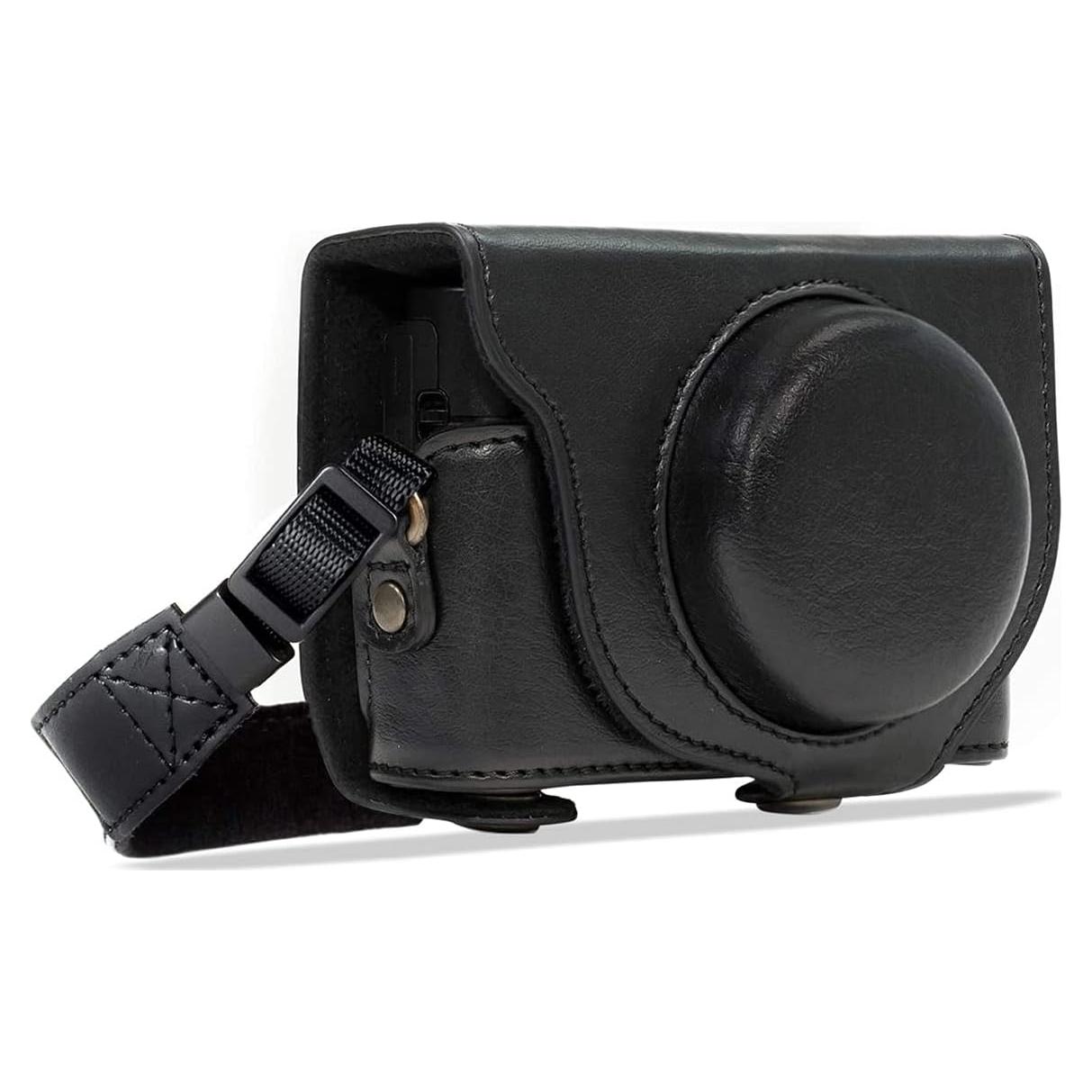 Funda de cámara de cuero MegaGear para Sony Cyber-Shot RX100