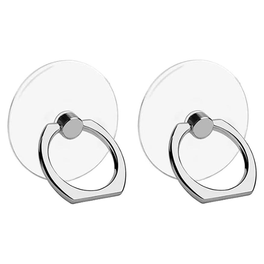 Soporte de Anillo Transparente VOVIGGOL 2 Pcs para Teléfono