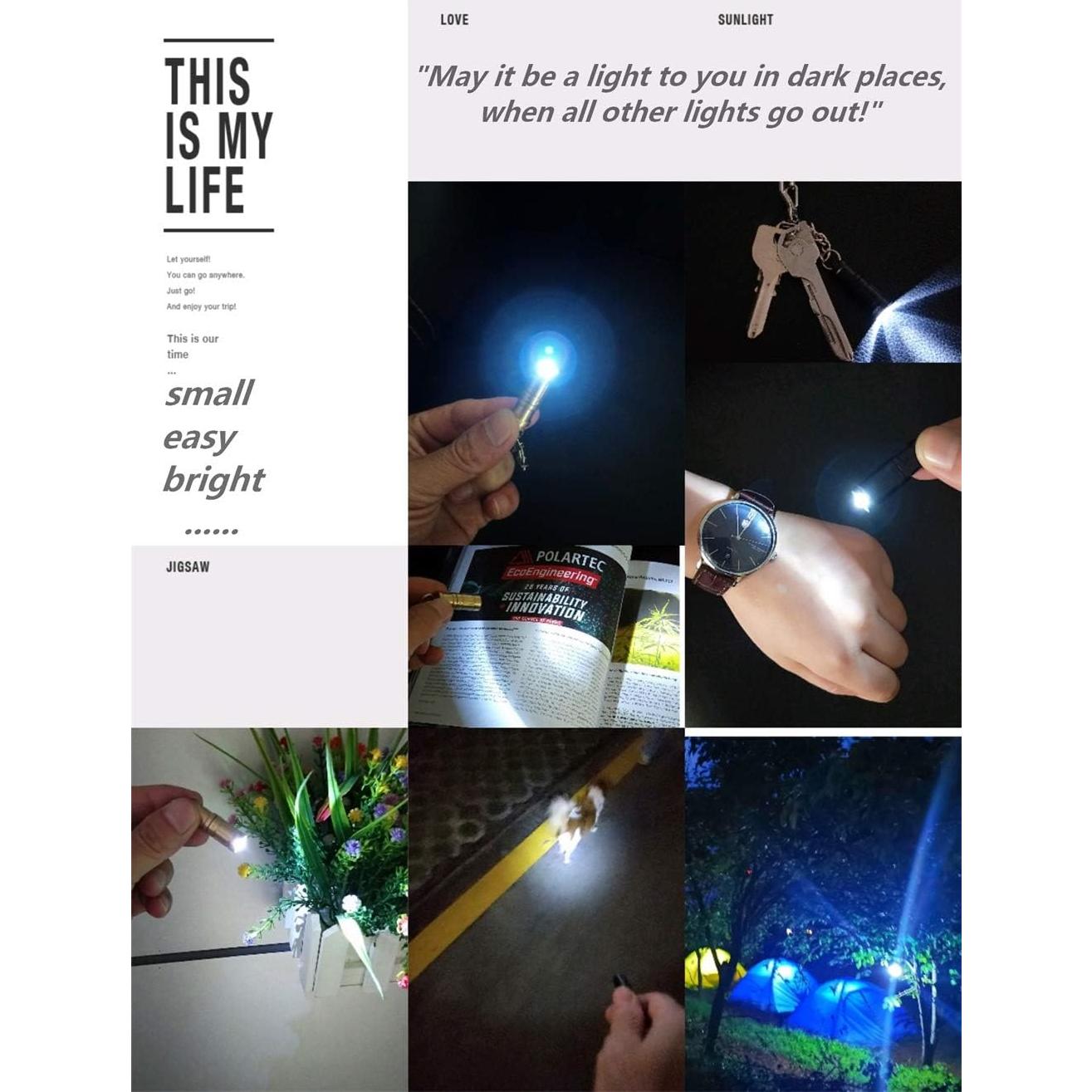 Linterna Micro Nitefox e1 Llave LED Resistente al Agua