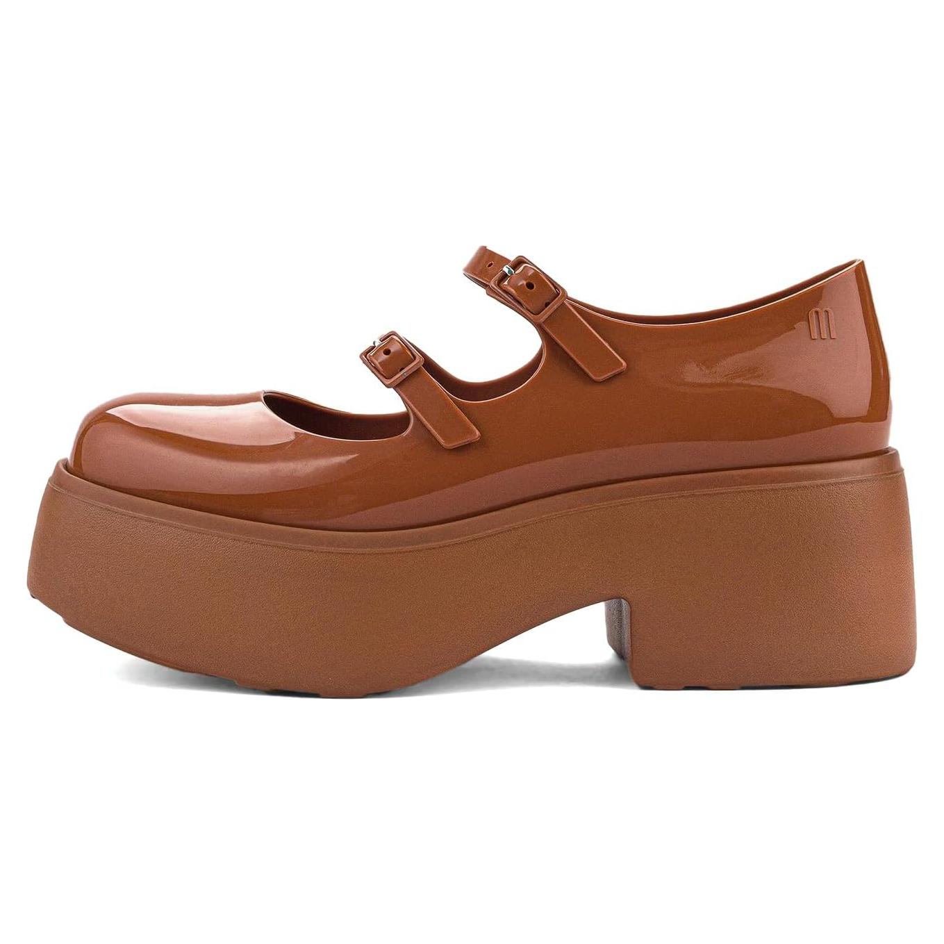 Zapatos Mary Jane Melissa Farah con Plataforma Marrón 10