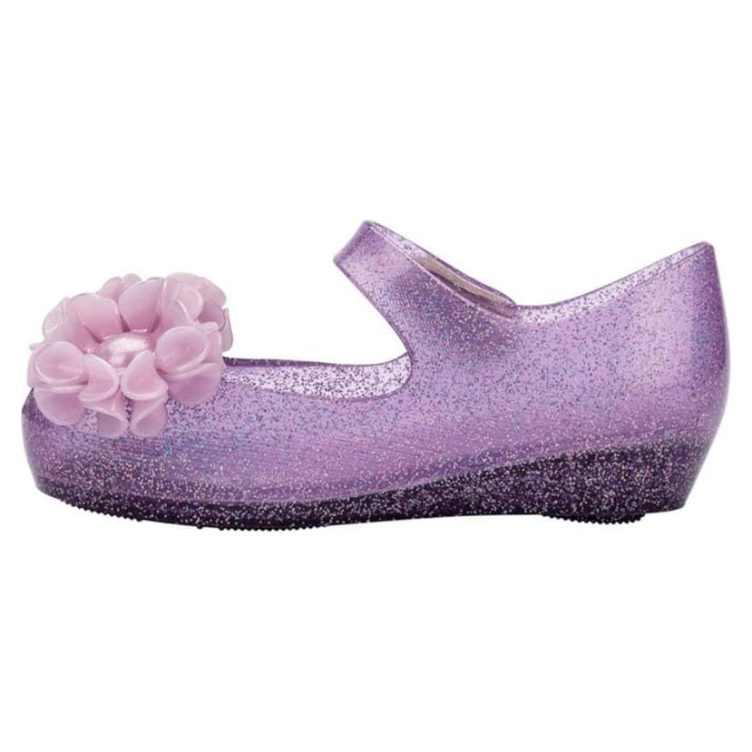 Zapatos Peep-Toe Mini Melissa Lila para Niñas 9 Kid