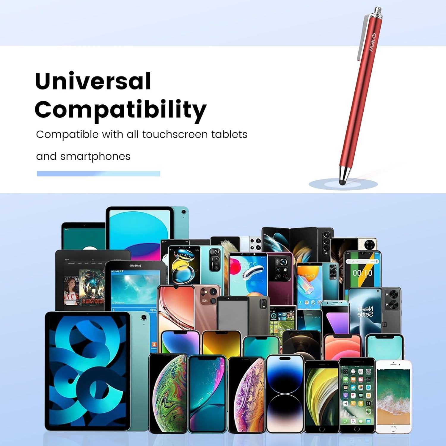 Bolígrafos Stylus MEKO 10 Piezas con 20 Puntas Reemplazo