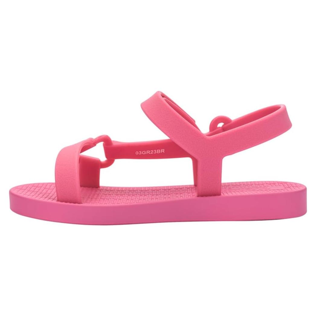 Sandalias Mini Melissa Sun Downtown Rosa 12 Infante Gel