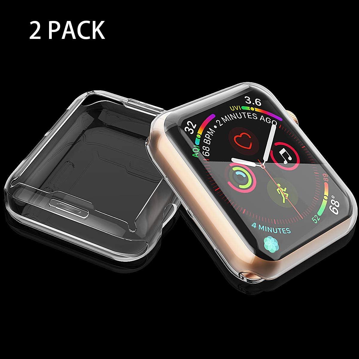Funda Protectora TPU para Apple Watch 40mm Julk 2-Pack HD