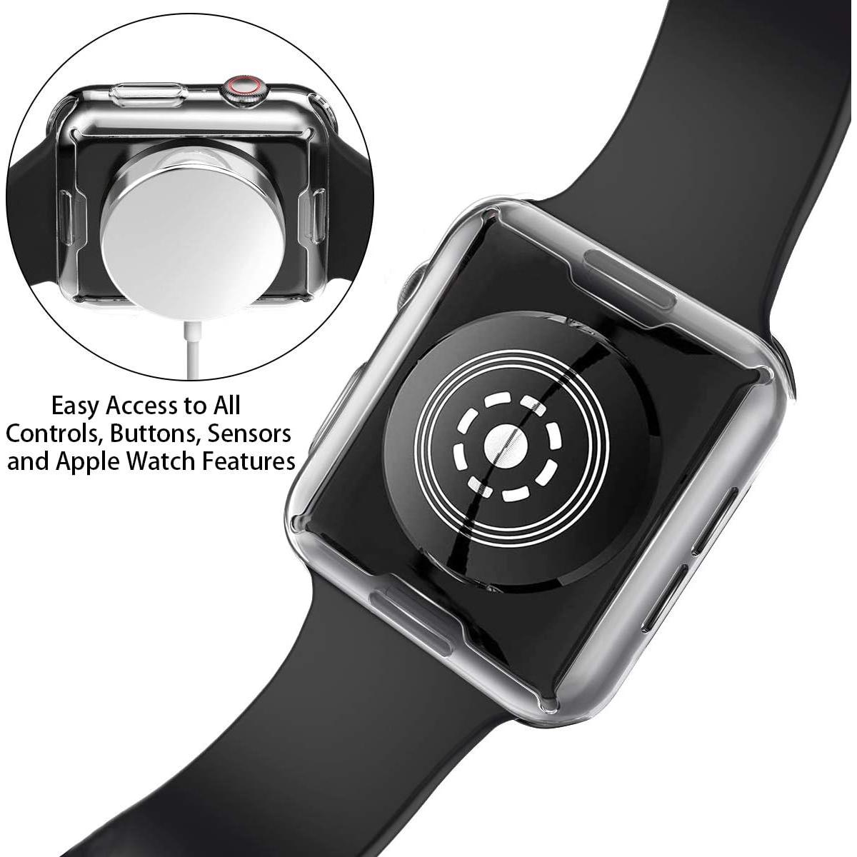 Funda Protectora TPU para Apple Watch 40mm Julk 2-Pack HD