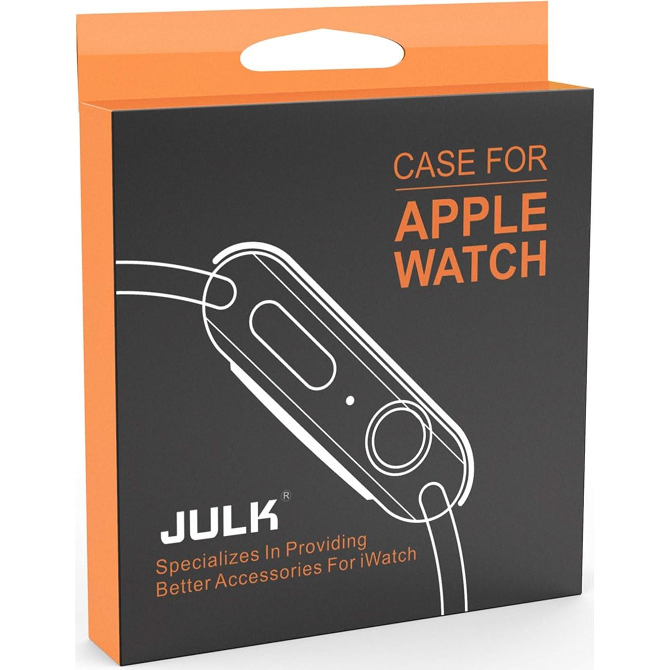 Funda Protectora TPU para Apple Watch 40mm Julk 2-Pack HD