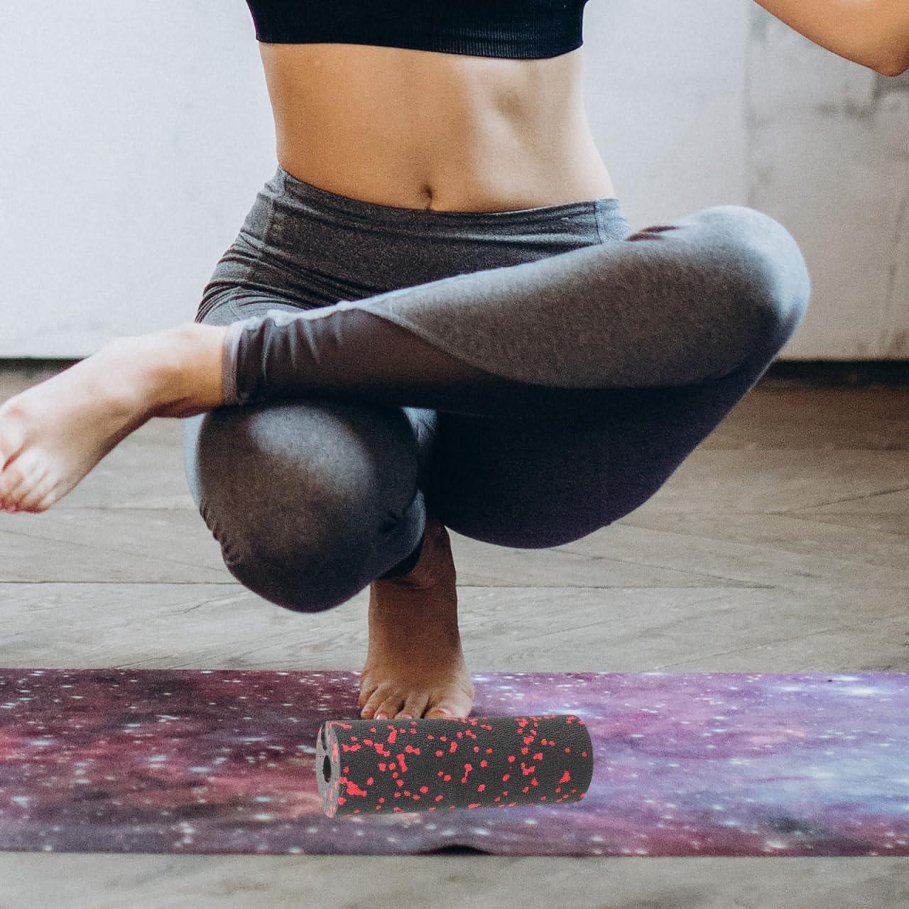 Rodillo de Espuma POPETPOP para Yoga y Masaje Muscular 15x5.4cm