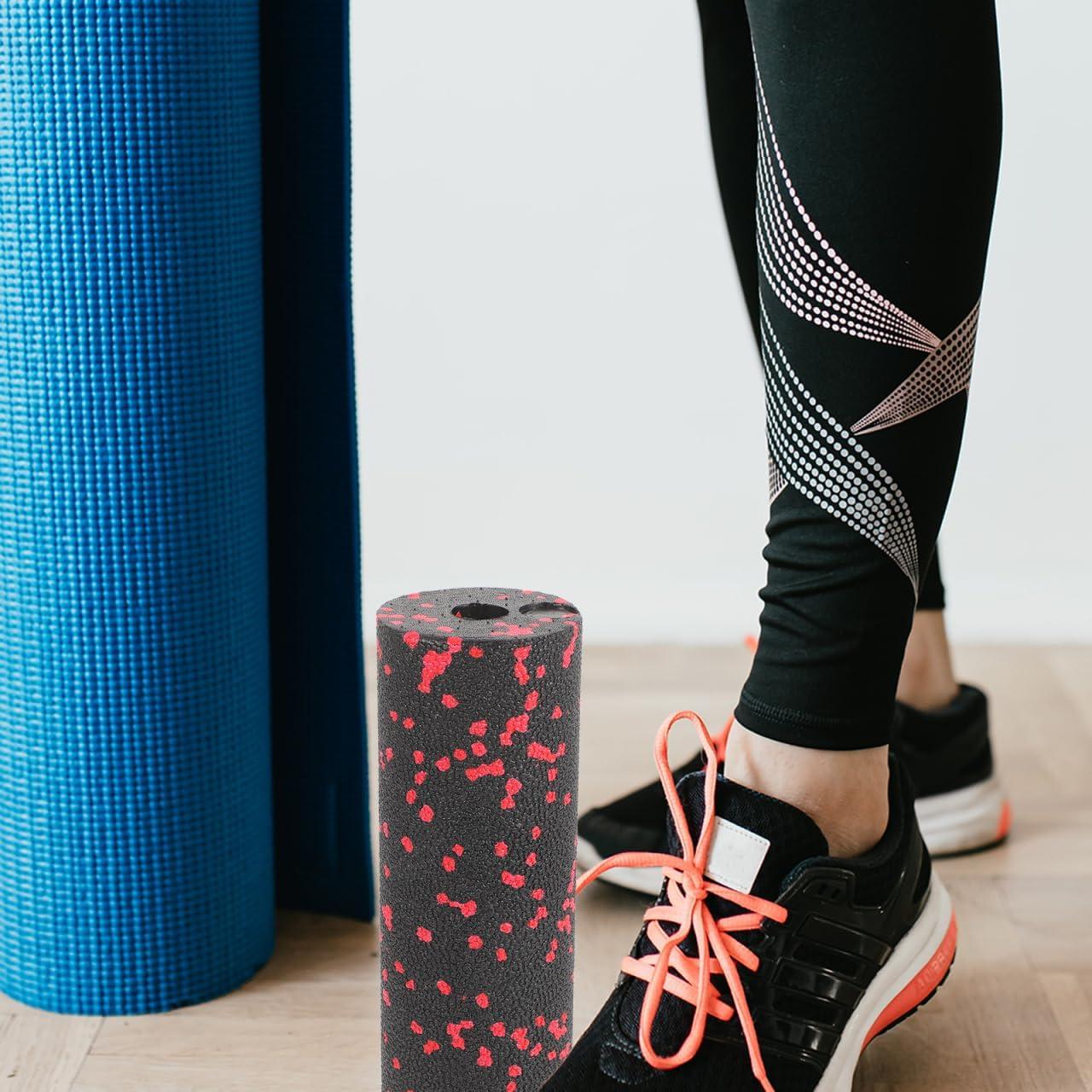 Rodillo de Espuma POPETPOP para Yoga y Masaje Muscular 15x5.4cm