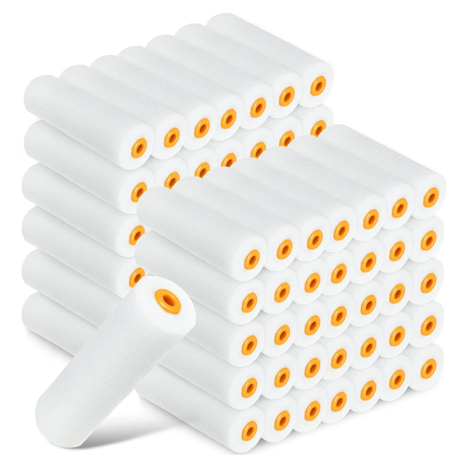 Rodillos de Espuma Mini Nuogo 120 Pcs 10.16 cm para Pintura