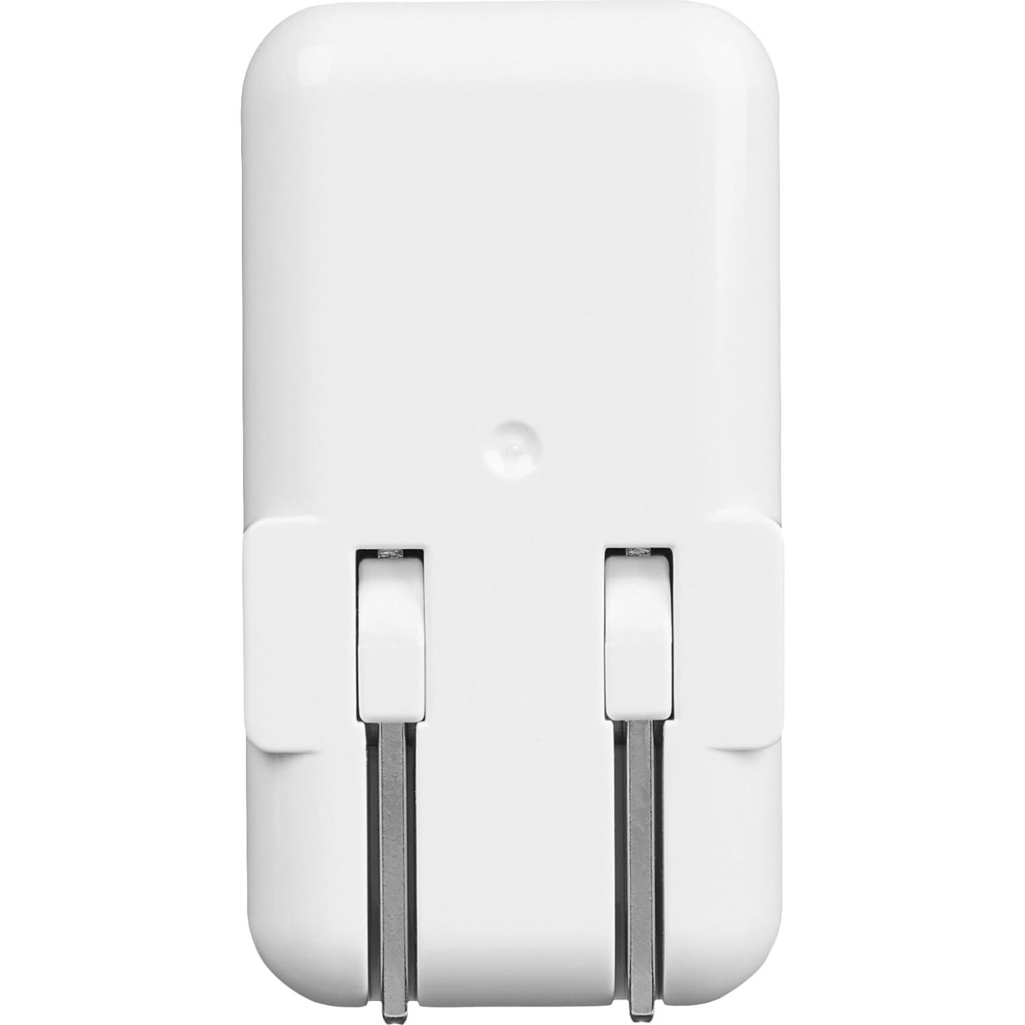 Cargador de Pared USB-A 24W Amazon Basics Blanco
