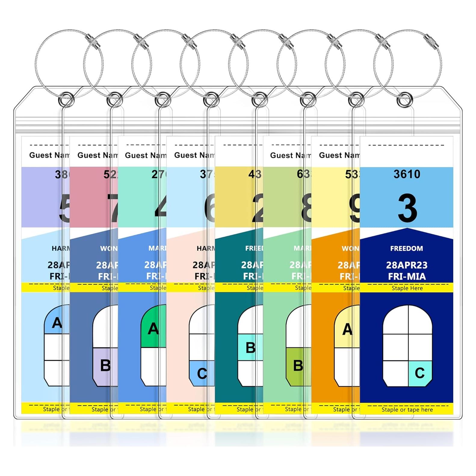 Etiquetas de Equipaje para Crucero SEAVILIA - Paquete de 8