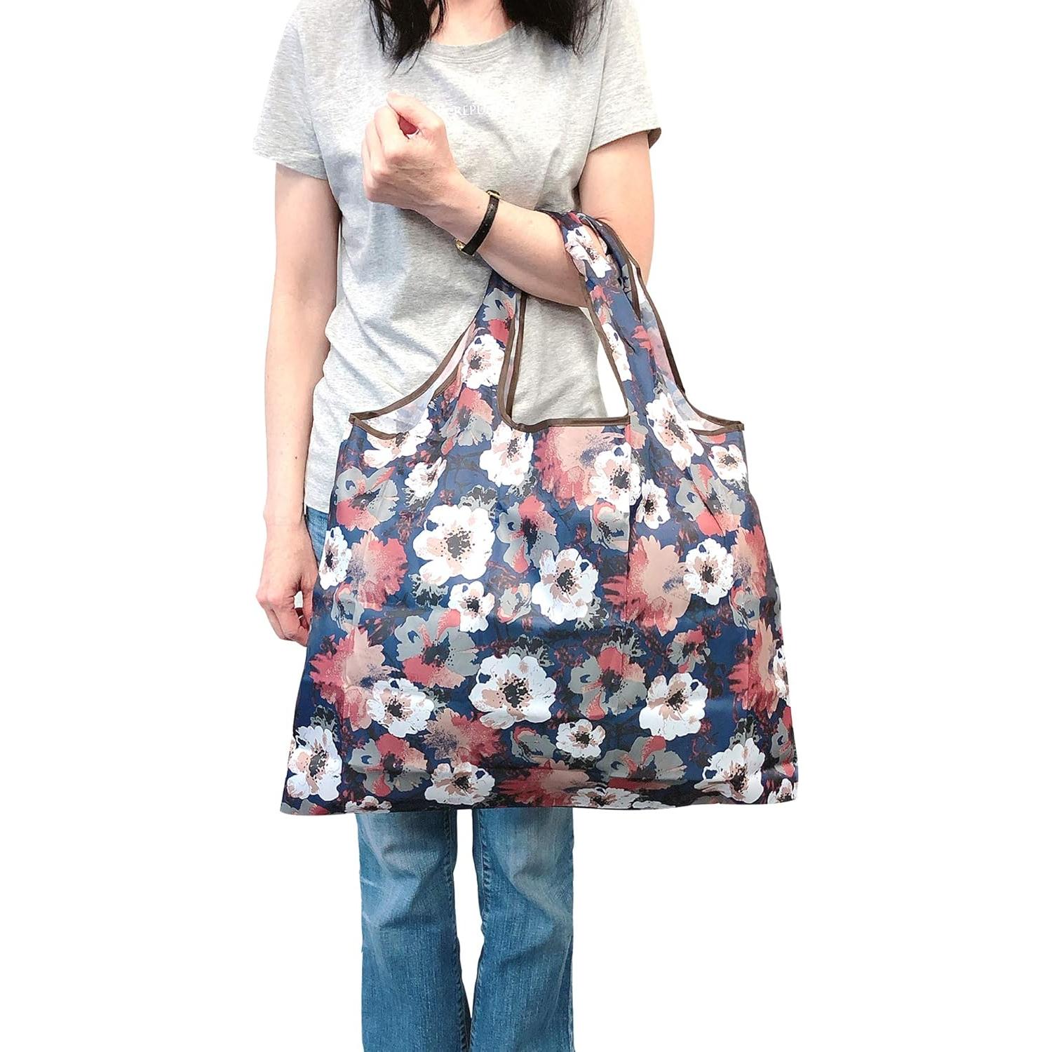 Bolsa Reutilizable Plegable Allydrew Grande Nylon 55.88x41.91cm