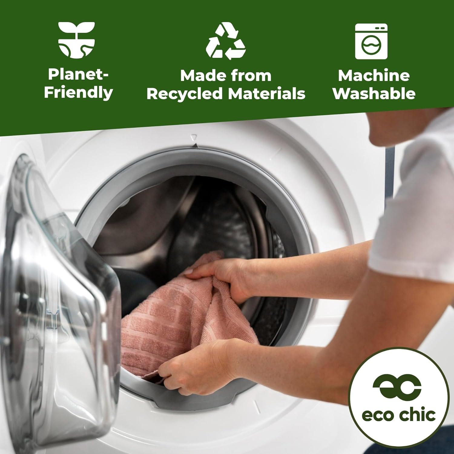 Bolsa de Compras Reutilizable ECO CHIC Púrpura - Plegable e Impermeable