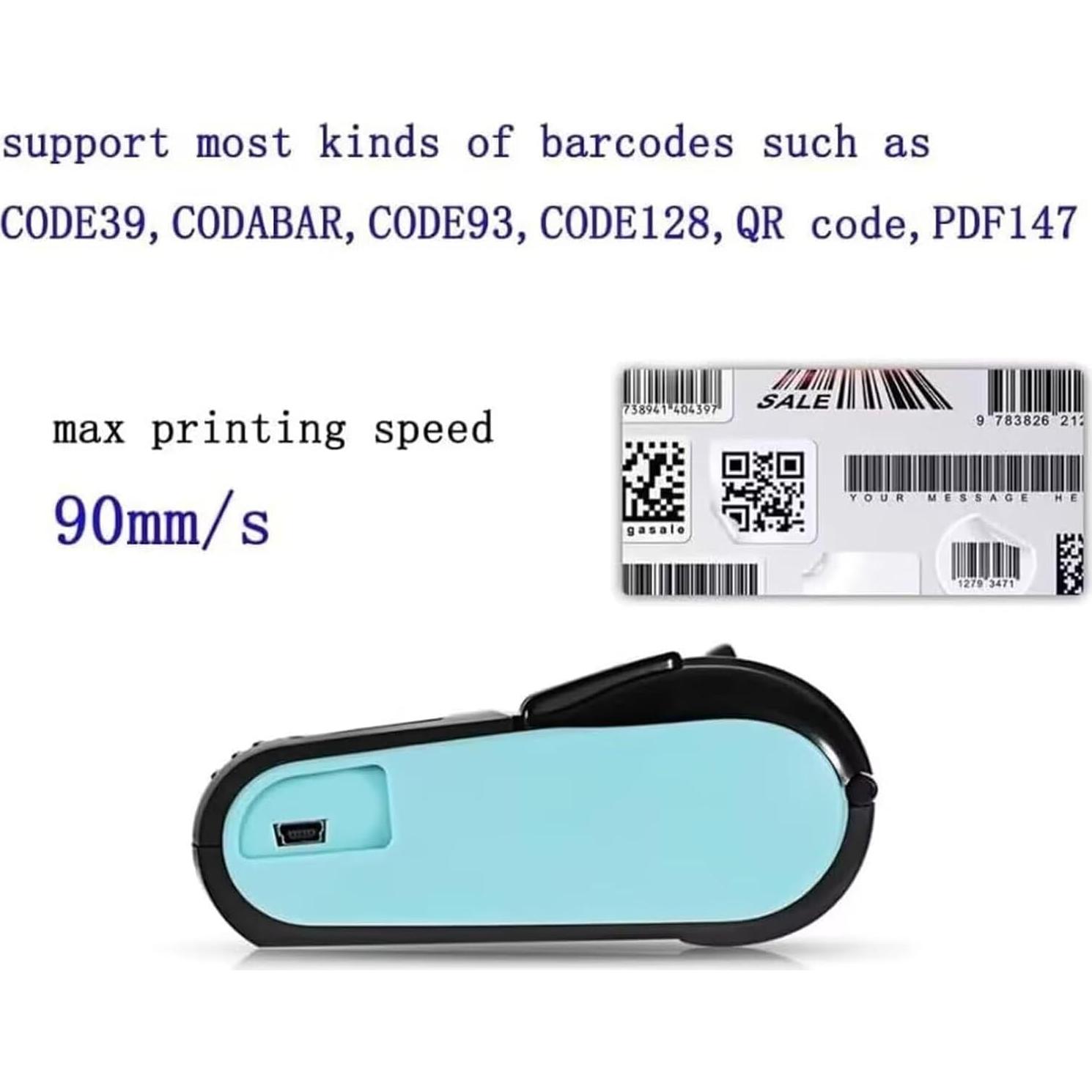 Impresora Térmica de Recibos Bluetooth GZGYNADAST PT210 58mm