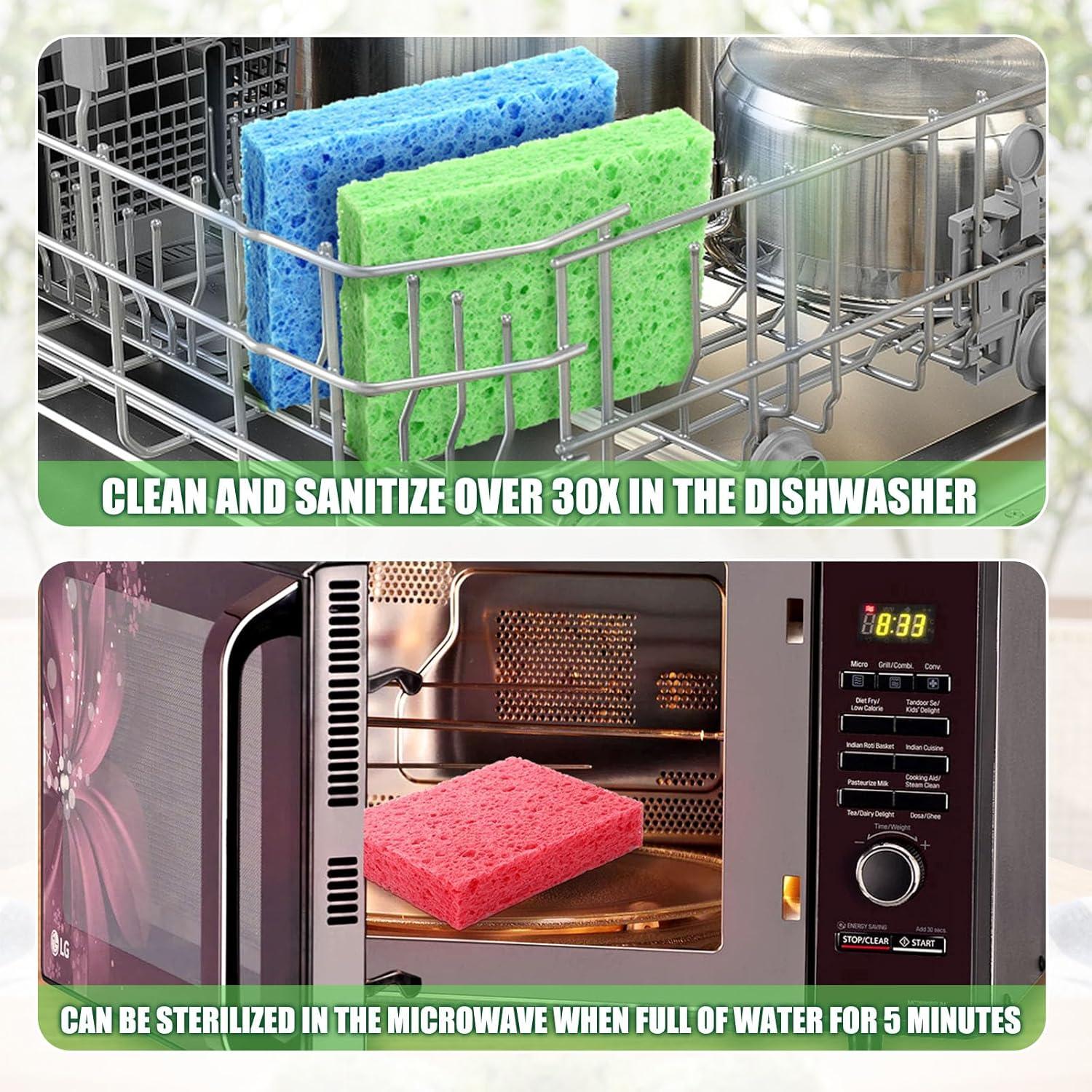 Paquete de 12 Esponjas Biodegradables Vilphel 18x Absorbentes