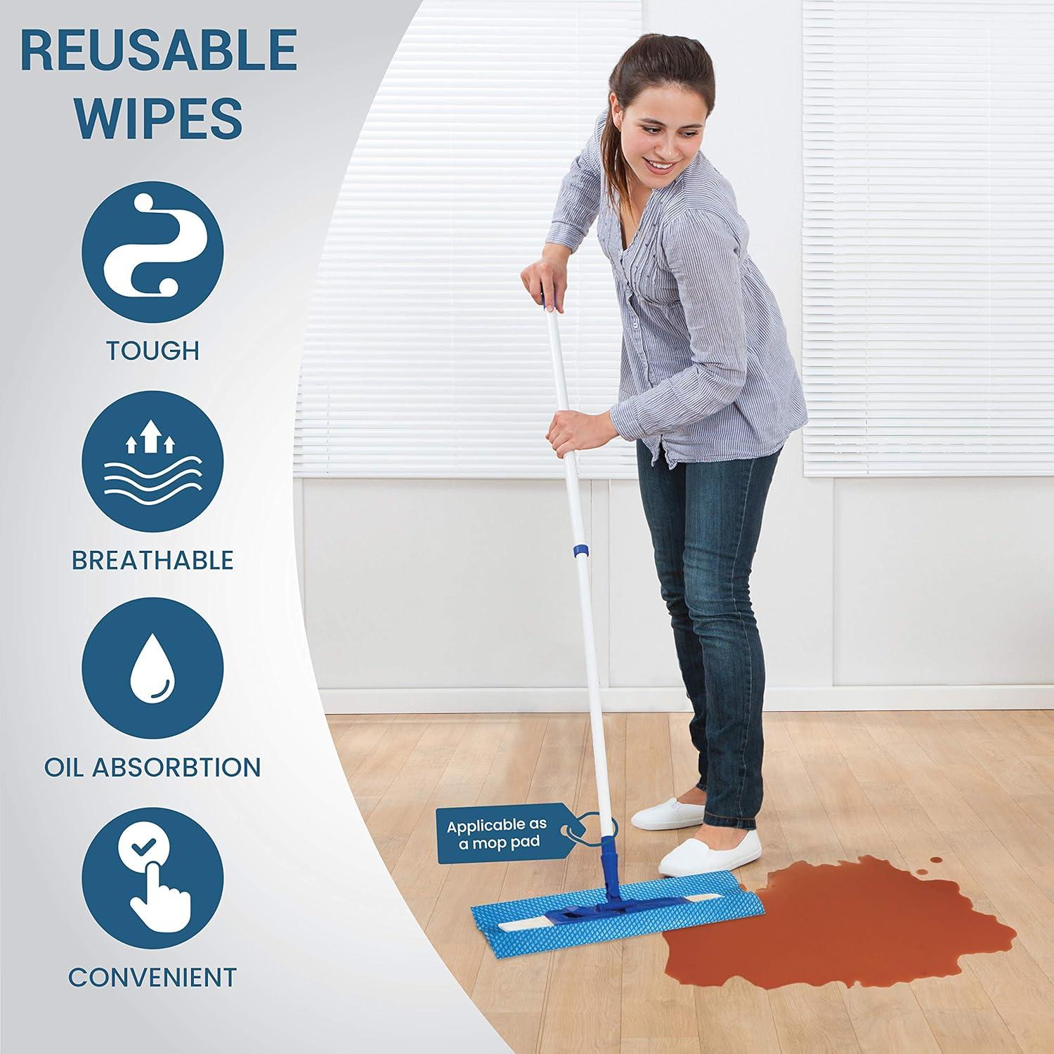 Toallitas de Limpieza Reutilizables SCRUBIT 72 Unidades 50x30 cm