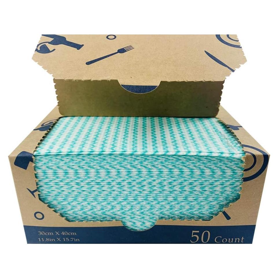 Toallitas de limpieza reutilizables Atitiope 50 piezas 30x40 cm