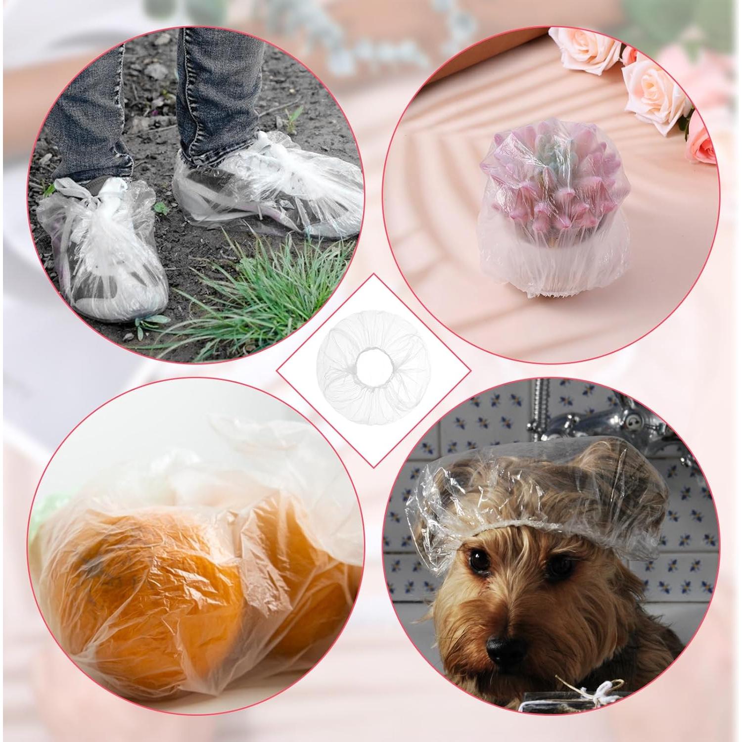 150 Gorras de Ducha Desechables Styquenzer Impermeables