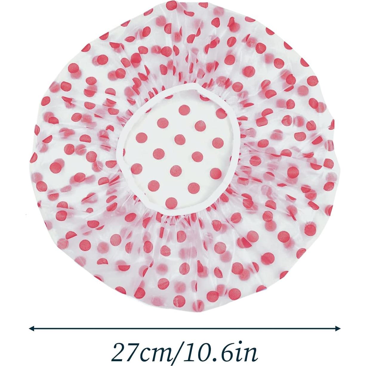 Gorras de Ducha Reutilizables 3PCS Fouews - Impermeables