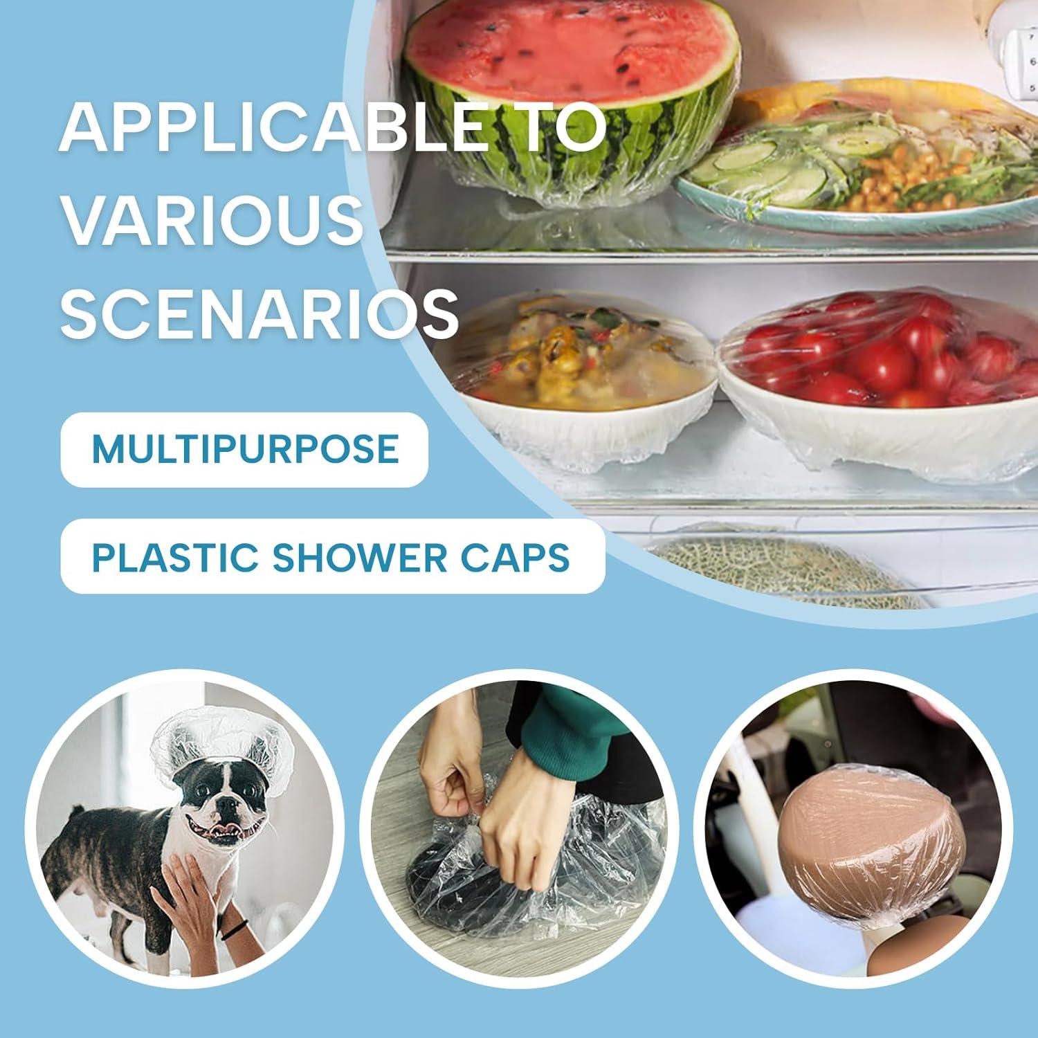 Gorras de Ducha Desechables YIZIJIZI 30 Piezas Impermeables