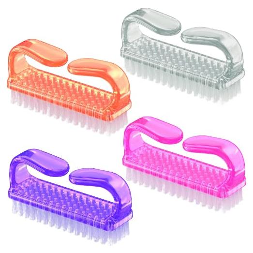 Juego de 4 Cepillos de Uñas ROLECK - Limpiadores de Uñas