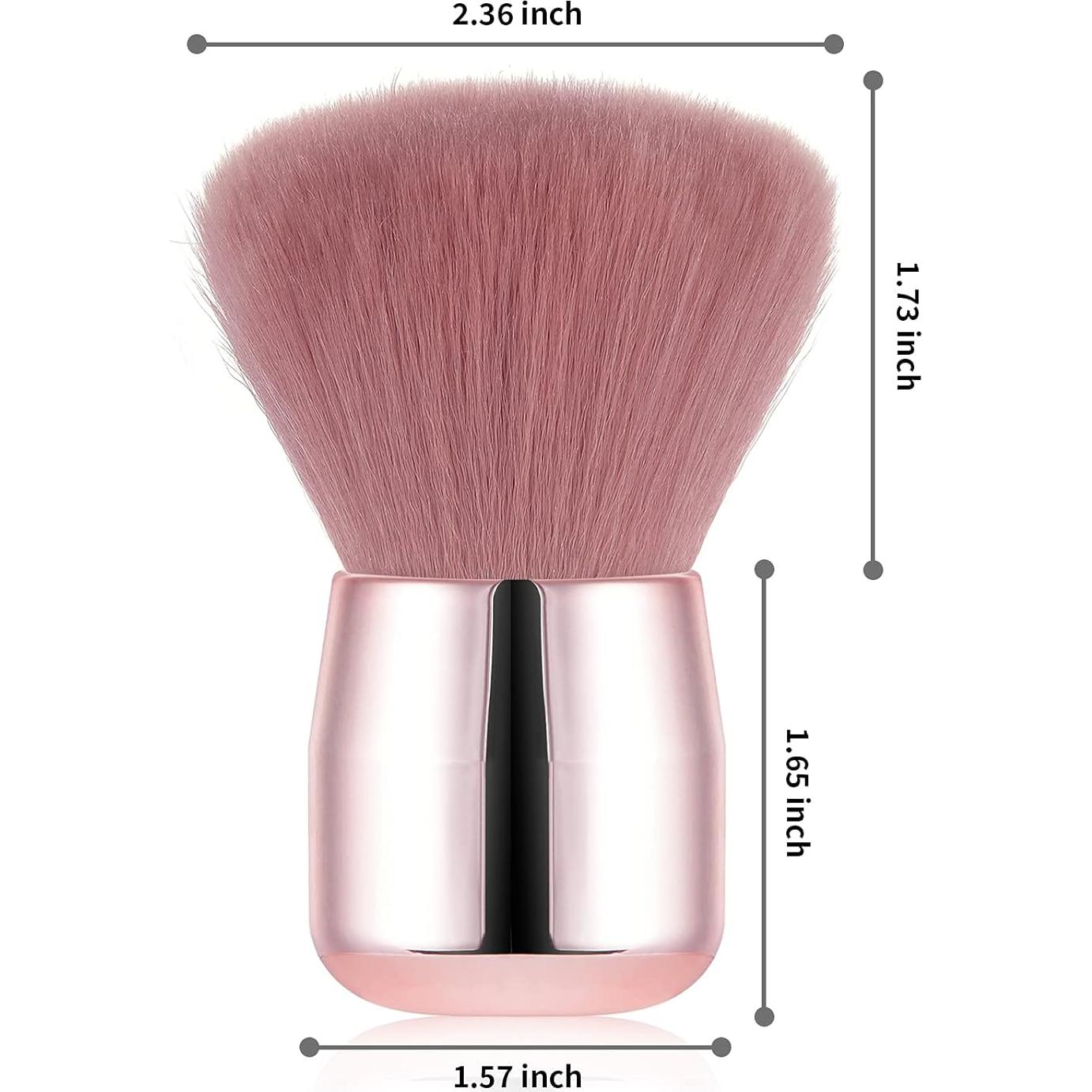 Cepillo Removedor de Polvo para Uñas Vaincre Rosa - Suave y Eficaz