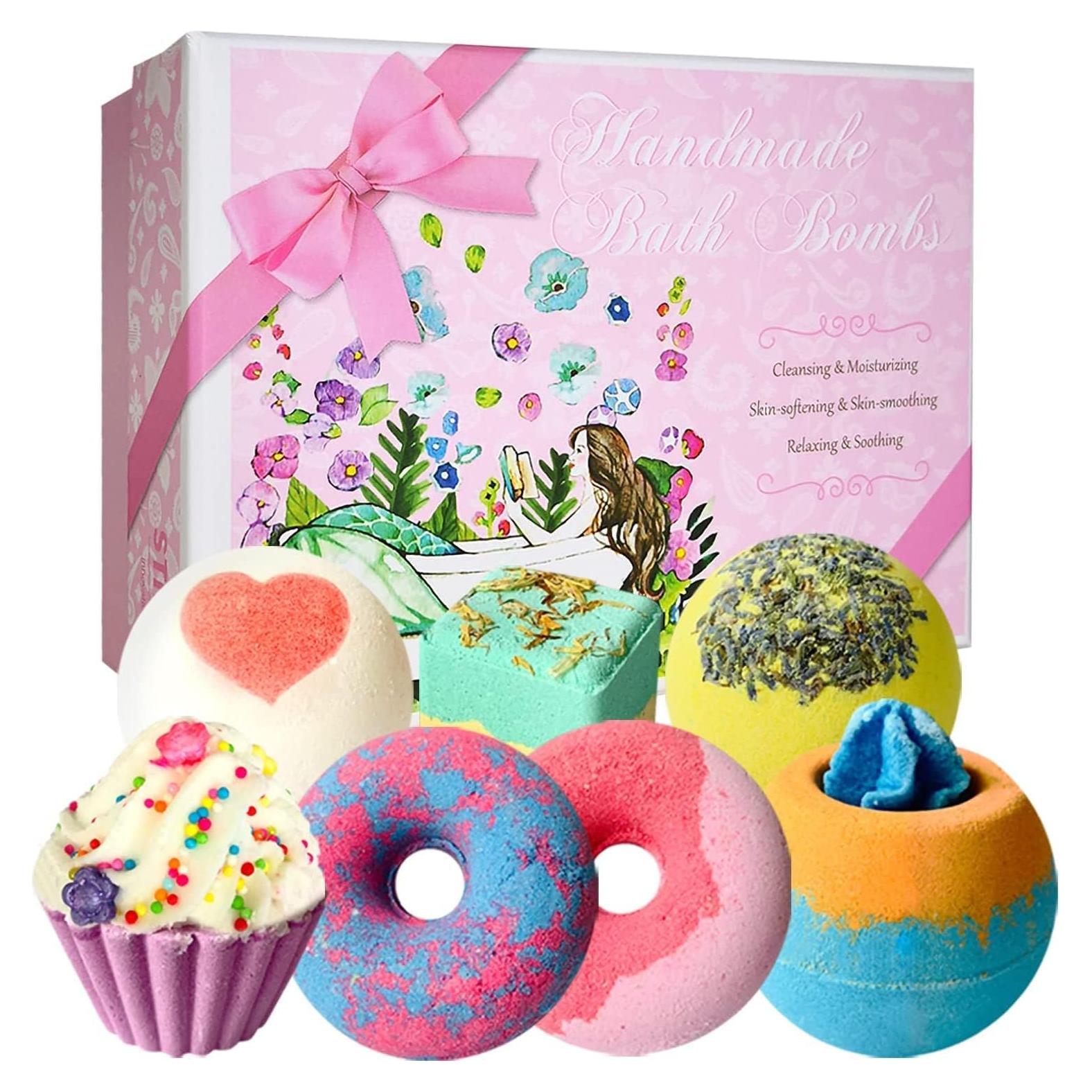 Set de 7 Bombas de Baño Naturales STNTUS INNOVATIONS