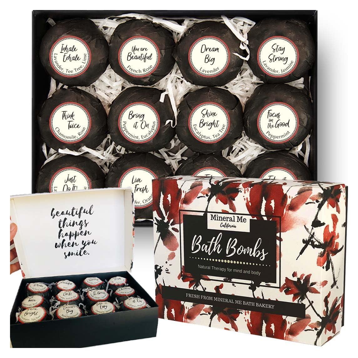 Set de 12 Bombas de Baño Naturales Mineral Me - Aromaterapia