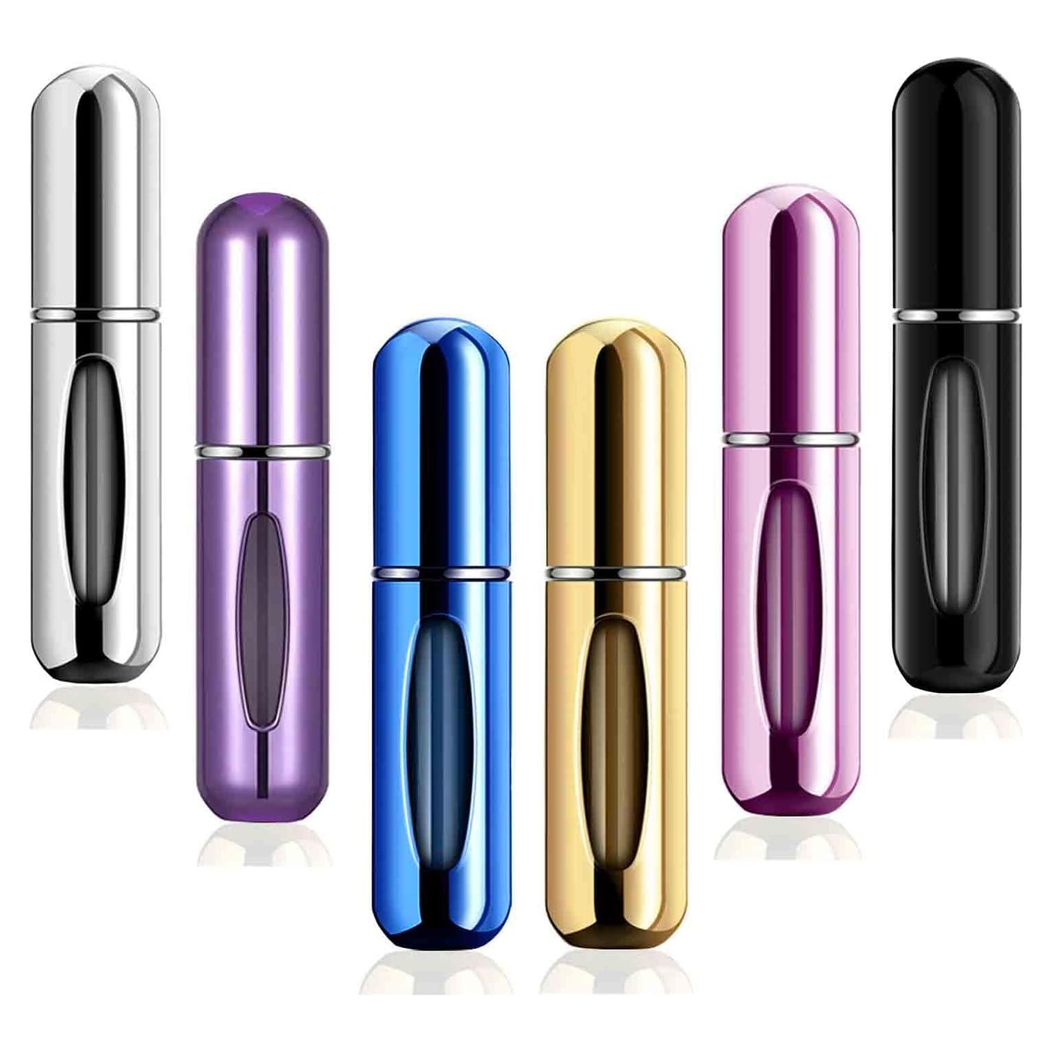 Botella Atomizadora de Perfume MIVIXI 5ml 6 Pcs Viaje