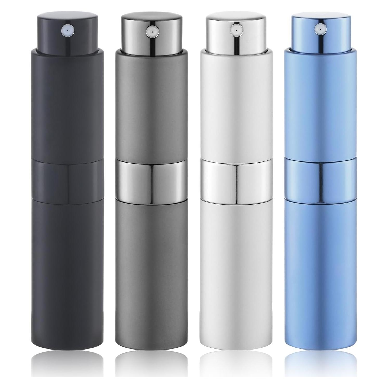 Botellas de Perfume Rellenables Lulupack 8ml 4PCS Viaje