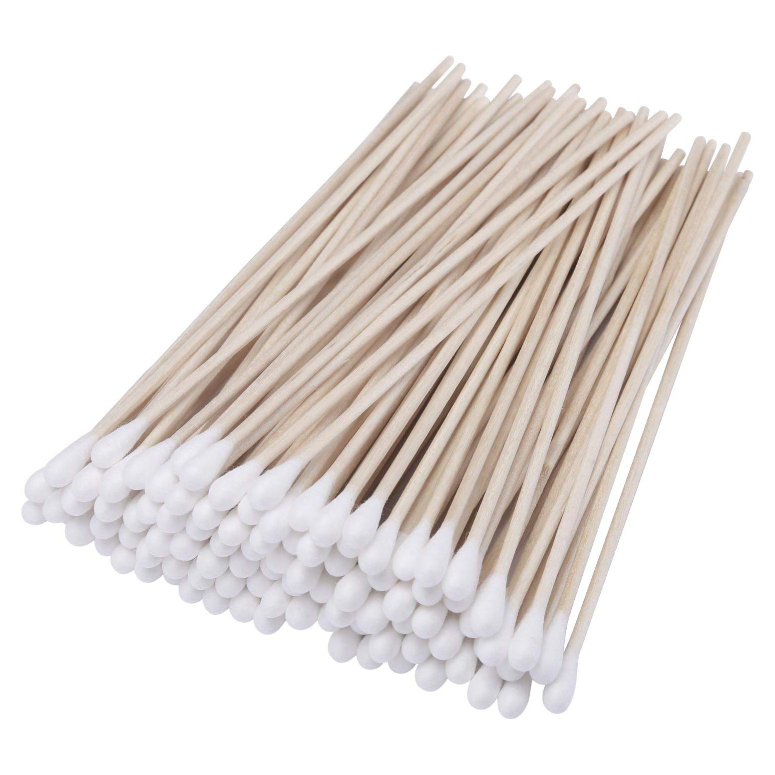 Bastones de Algodón Tbestmax 15 cm - 500 Pcs Estériles