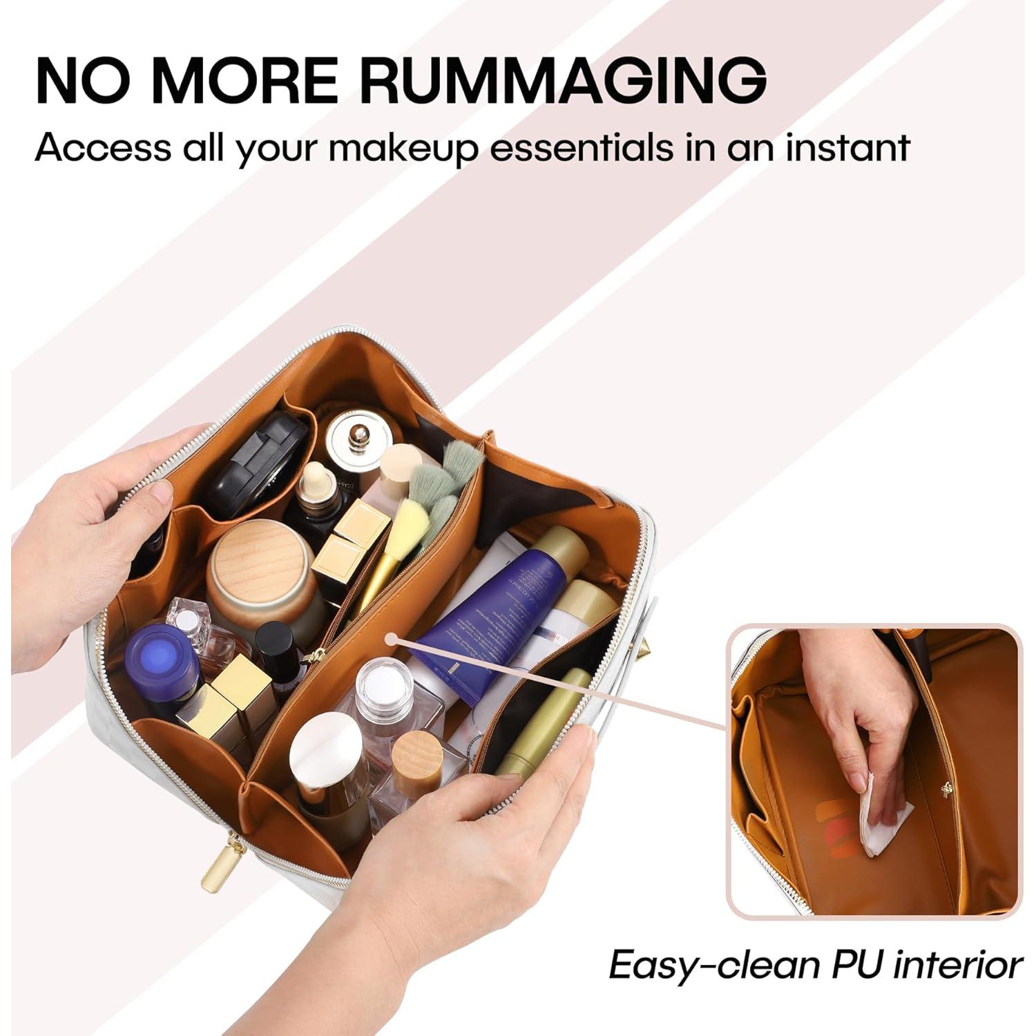 Bolsa Cosmética de Viaje ALEXTINA - Gran Capacidad, Impermeable