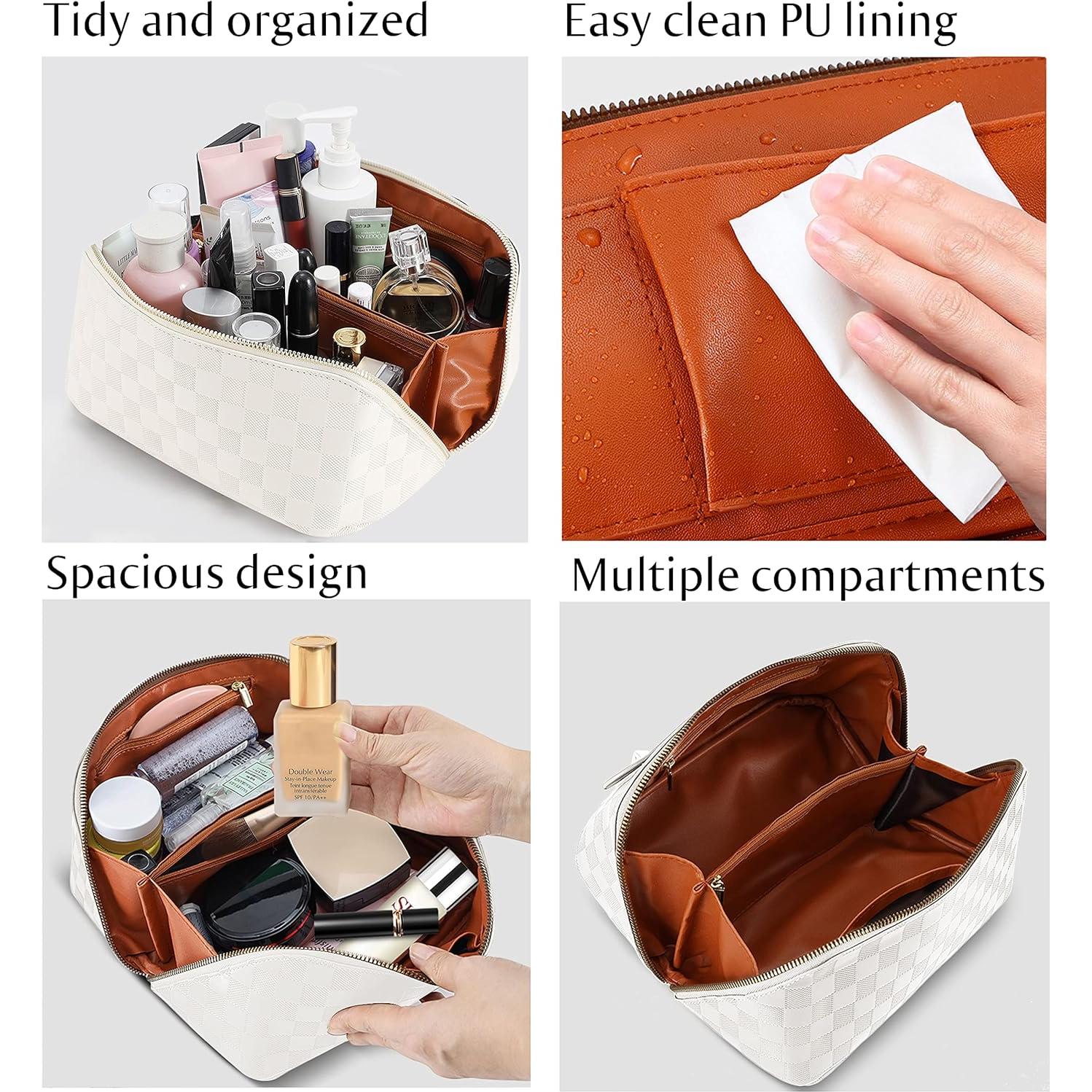 Bolsa Cosmética de Viaje ALEXTINA - Gran Capacidad, Impermeable