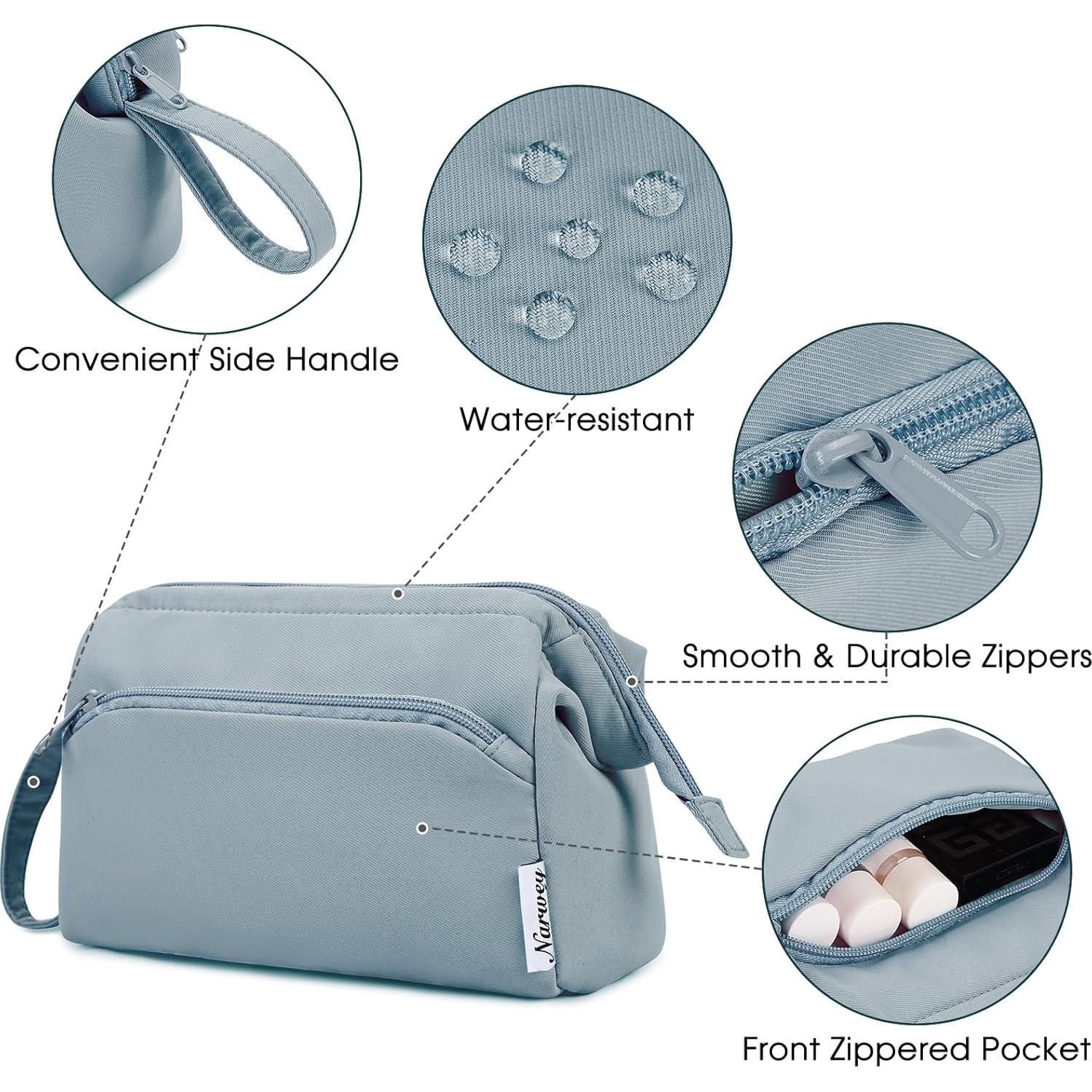 Bolsa de Maquillaje Narwey para Mujeres - Organizador de Viaje 20x18x11 cm