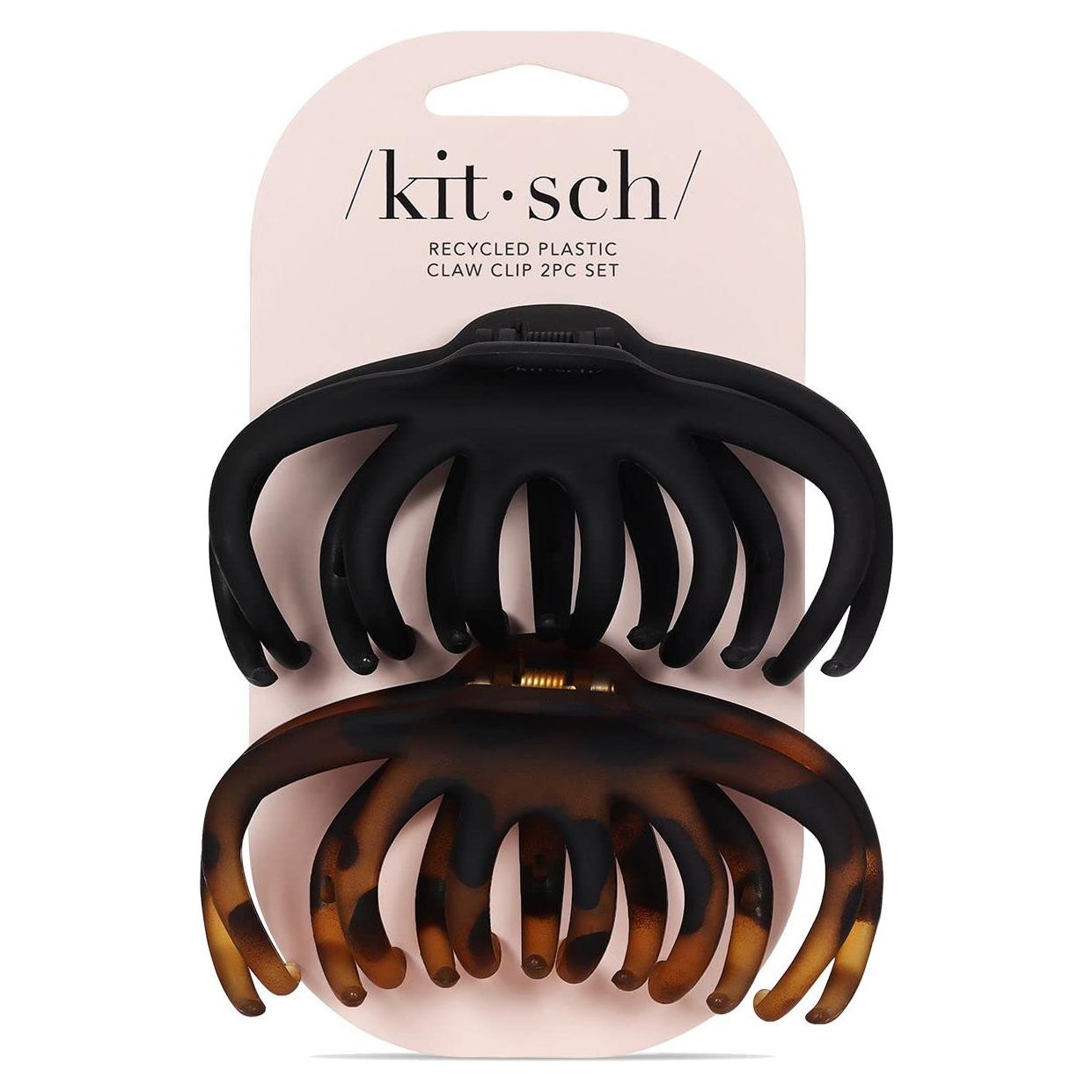 Pinzas de Garra de Pulpo Kitsch - 2 Piezas para Cabello Grueso