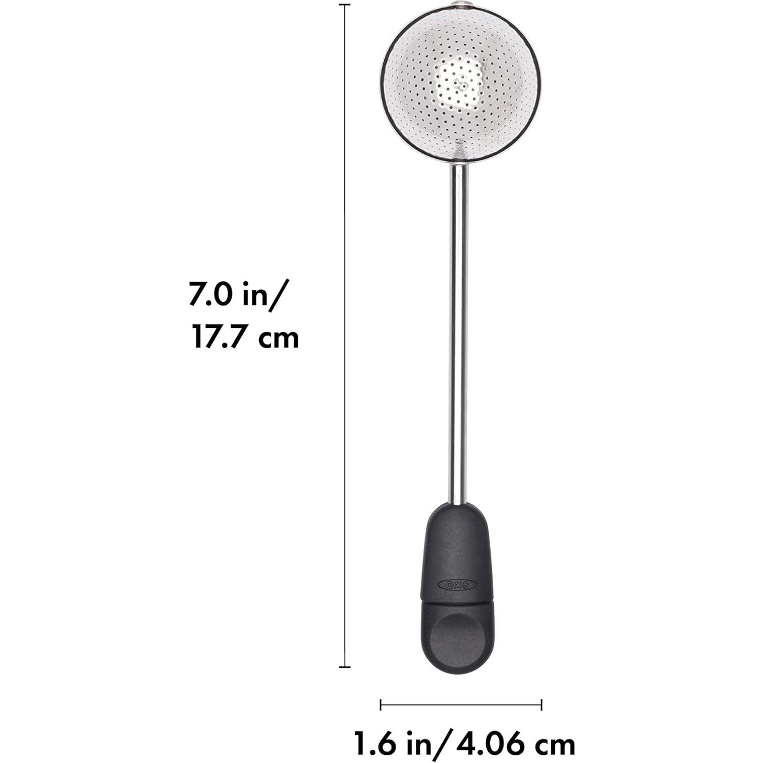 Infusor de Té Giratorio OXO Brew de Acero Inoxidable