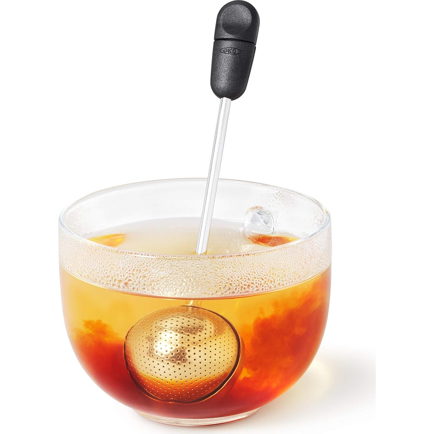 Infusor de Té Giratorio OXO Brew de Acero Inoxidable