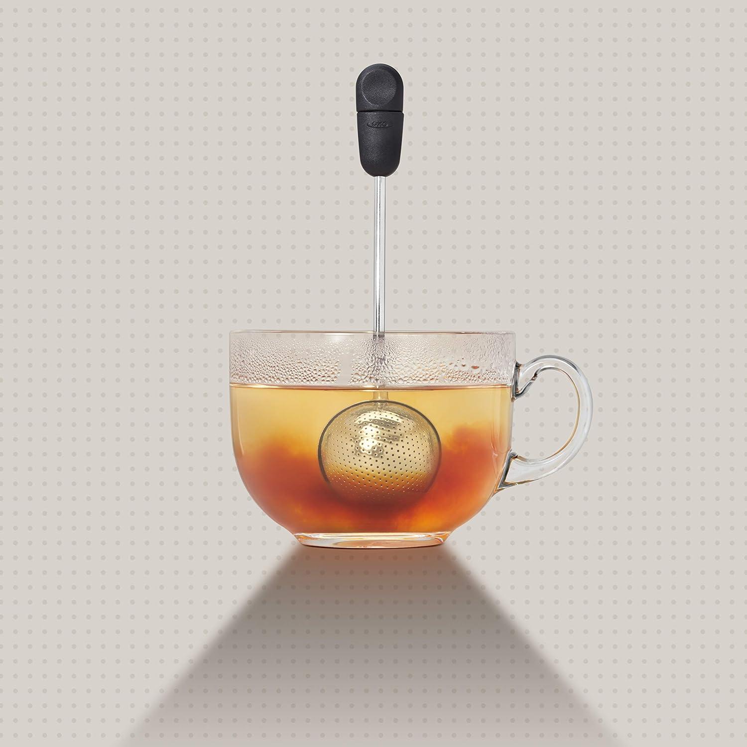 Infusor de Té Giratorio OXO Brew de Acero Inoxidable