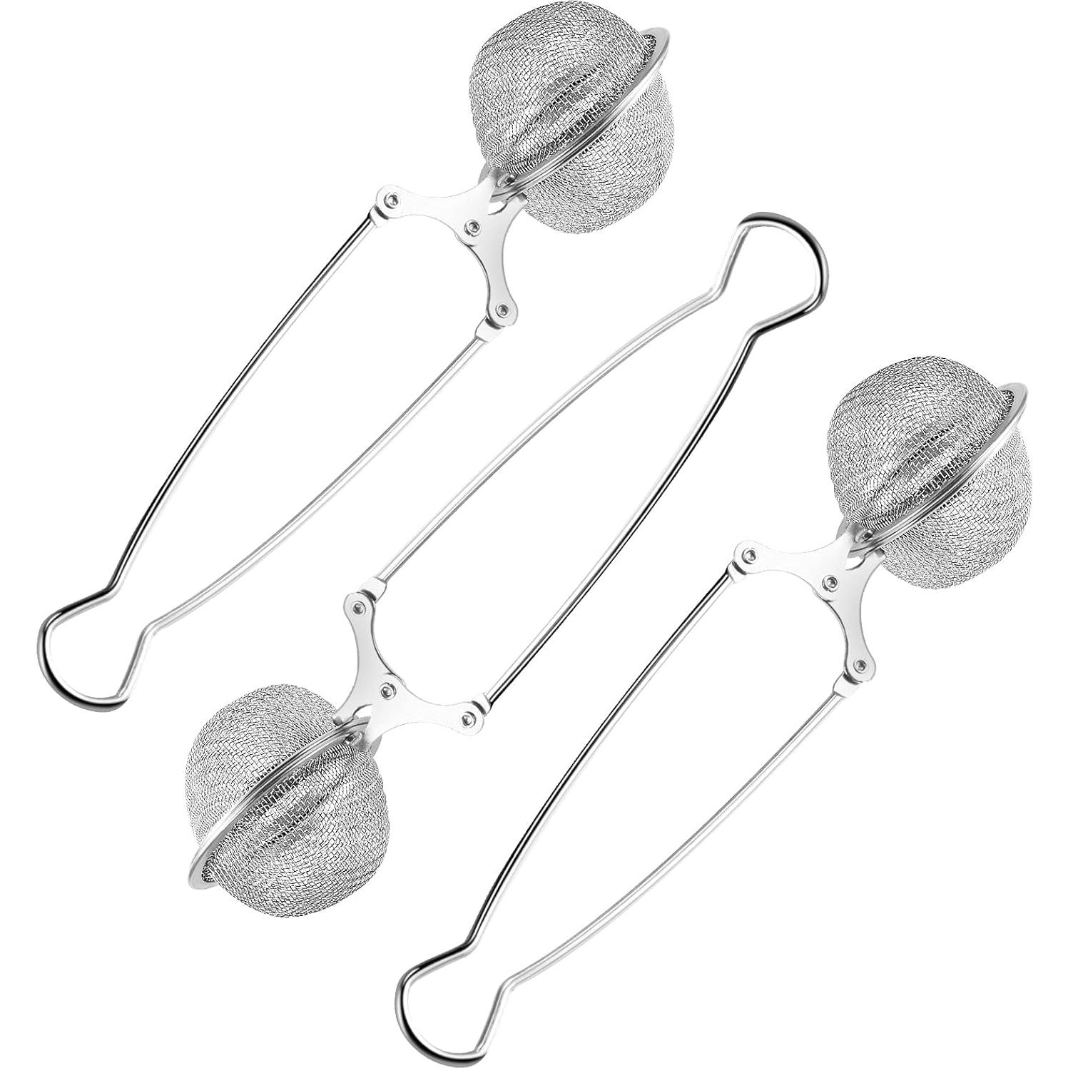 Colador de Té Exptolii Acero Inoxidable 3 Piezas Infusor