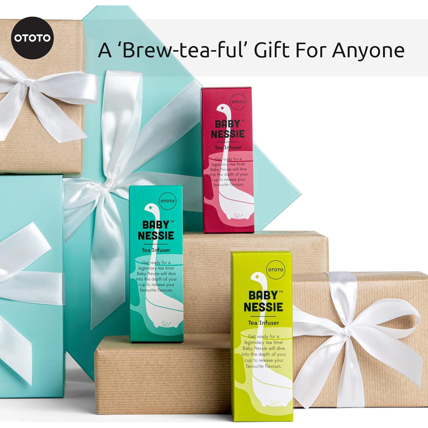 Infusor de Té OTOTO Baby Nessie - Silicona Turquesa