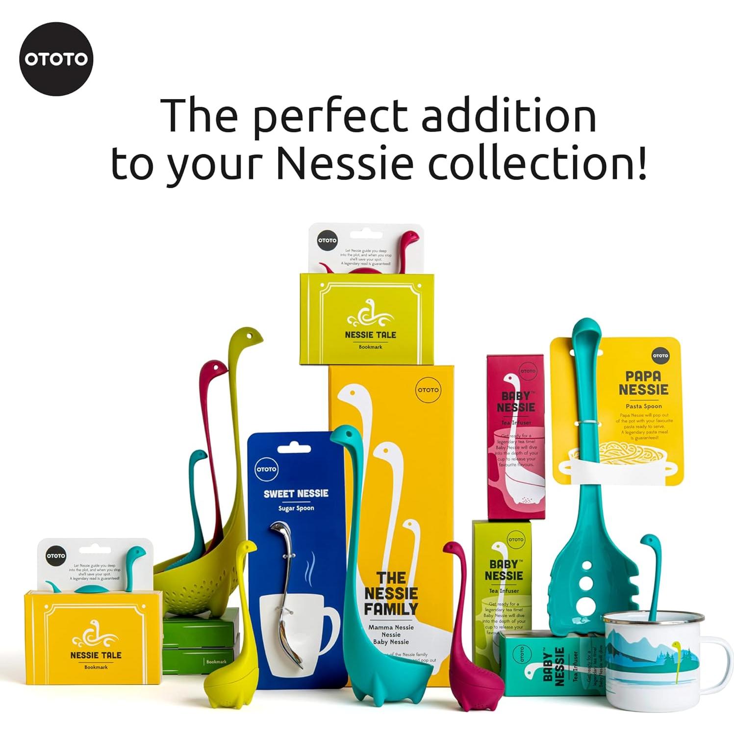 Infusor de Té OTOTO Baby Nessie - Silicona Turquesa