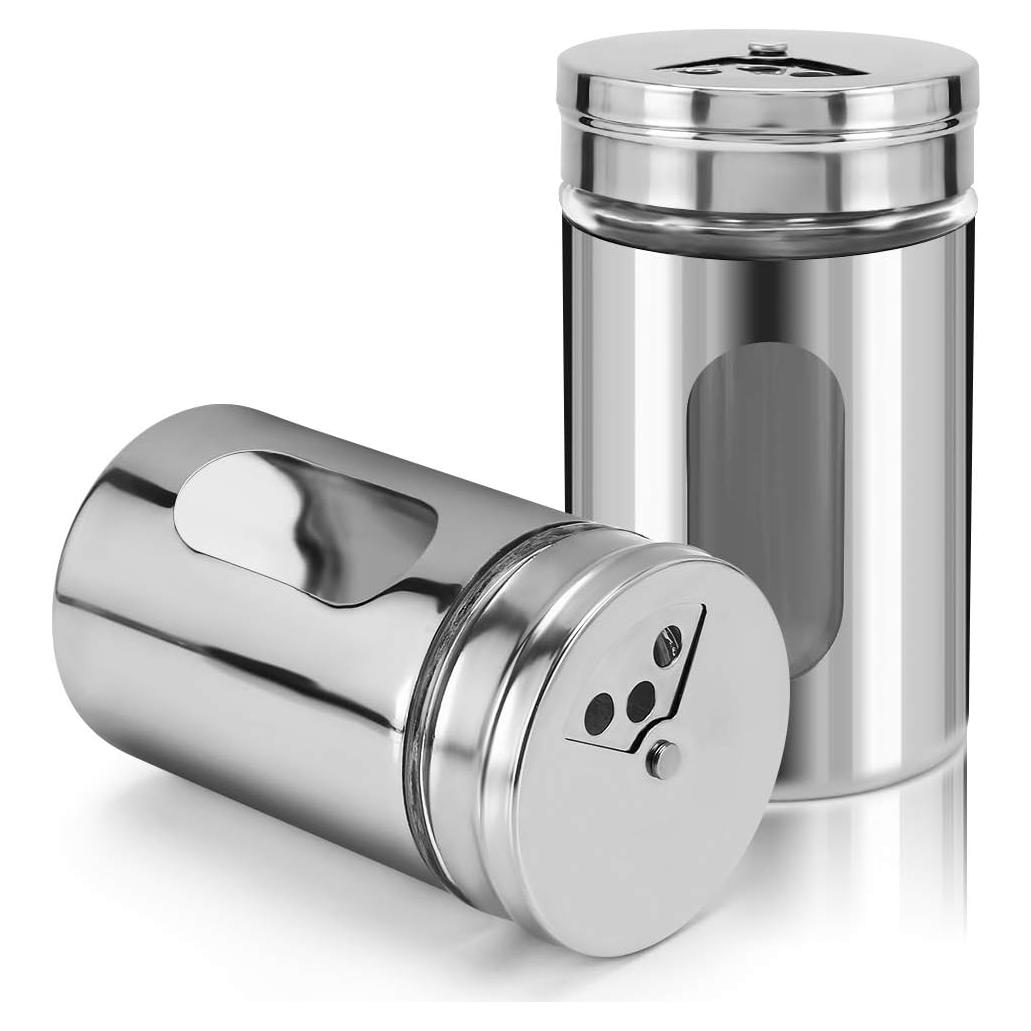 Saleros y Pimenteros Accmor de Acero Inoxidable 2 Piezas