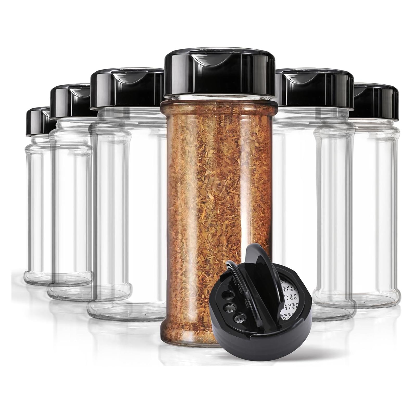 Paquete de 6 frascos de especias Stock Your Home 155ml