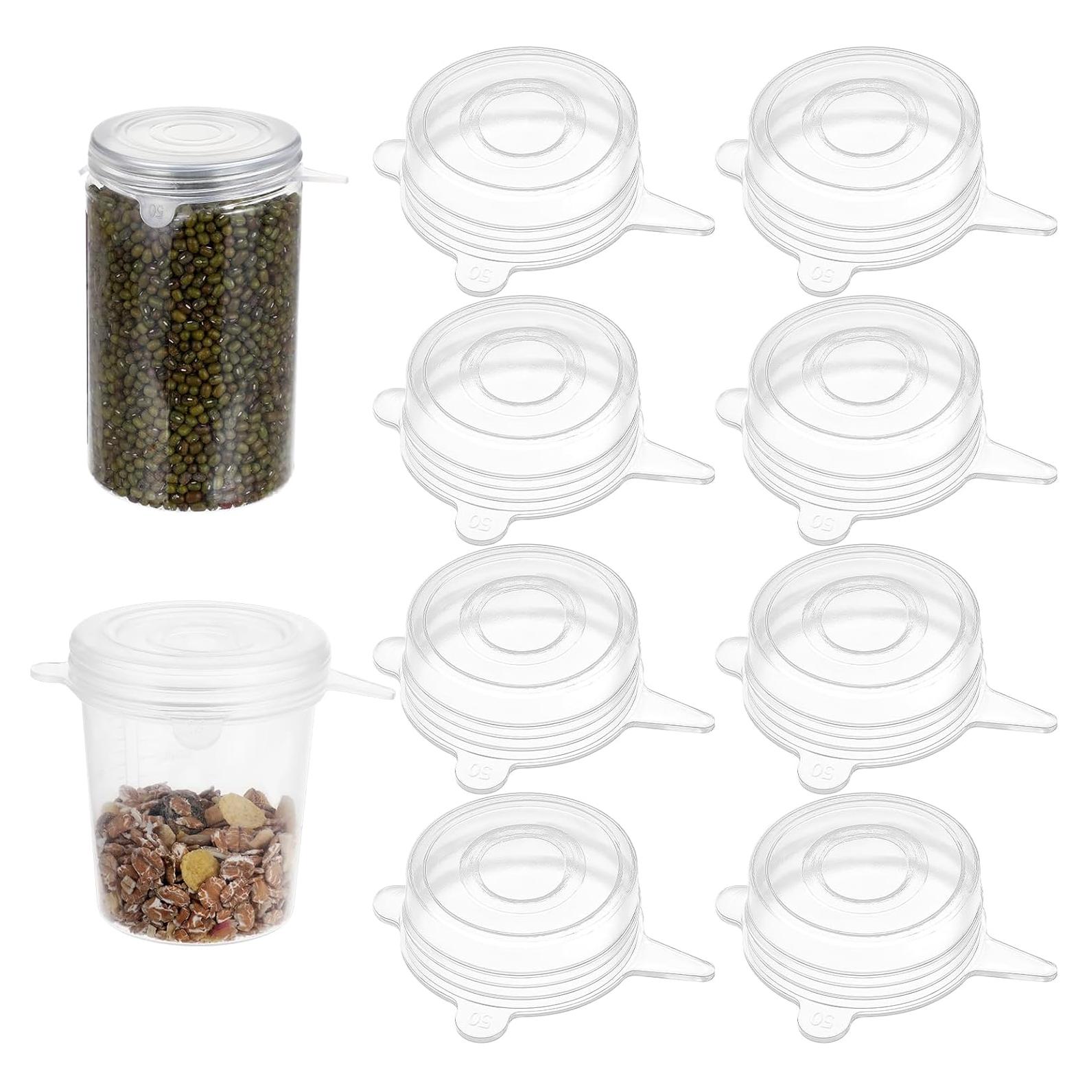 8 Tapas de Silicona Reutilizables Qianyu para Alimentos Frescos