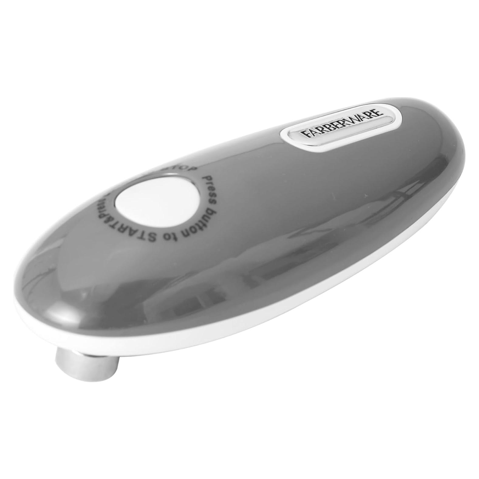 Abrelatas Automático Farberware Gris 23x6.5cm Sin Bordes Afilados