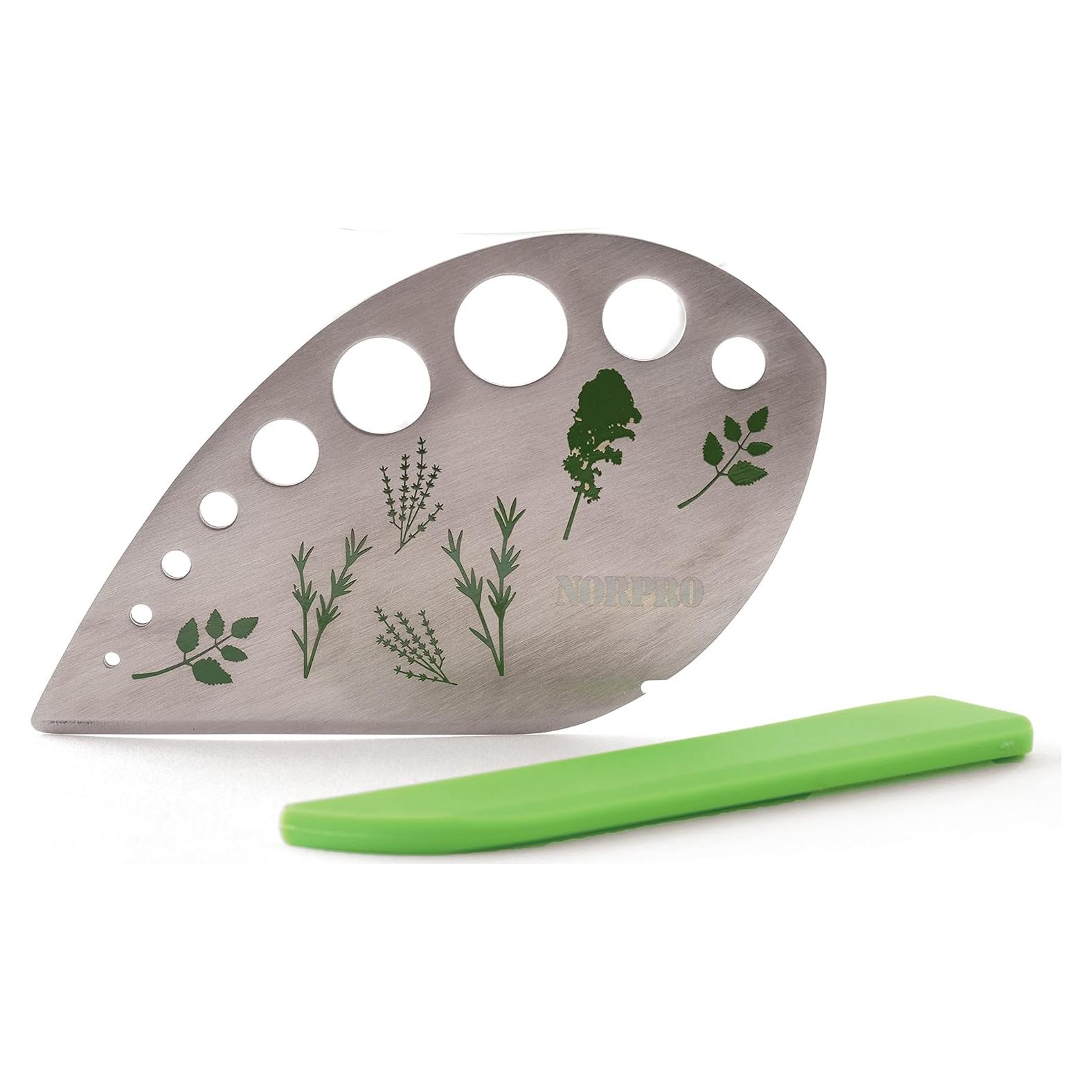 Desprendedor y Picador de Hierbas Norpro Acero Inoxidable 12.1 cm