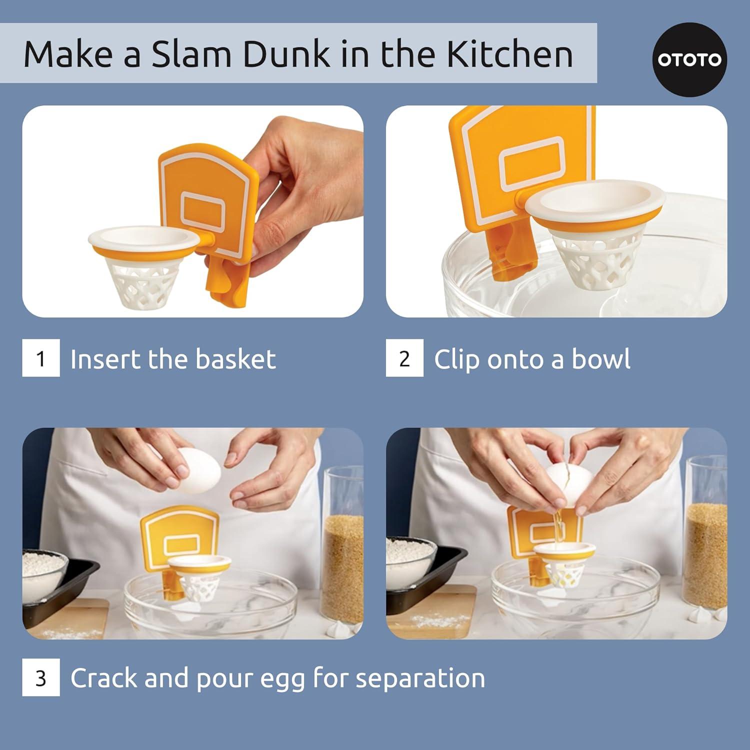 Separador de Yema de Huevo OTOTO Dunk N Egg - Gadget de Cocina